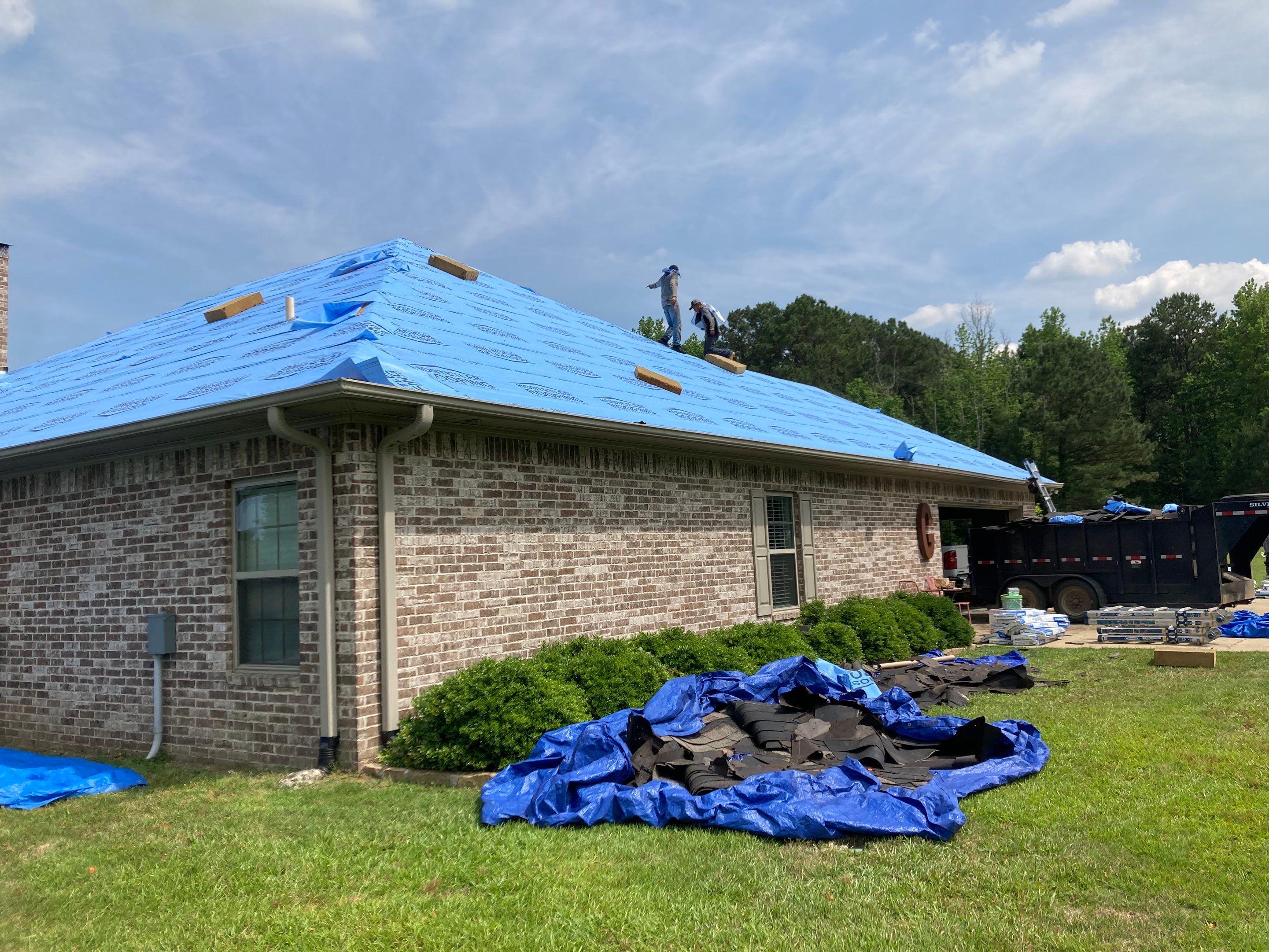 Storm Restoration Reroof: 40 Year Impact Rated Architectural Shingles by Hostetler Roofing