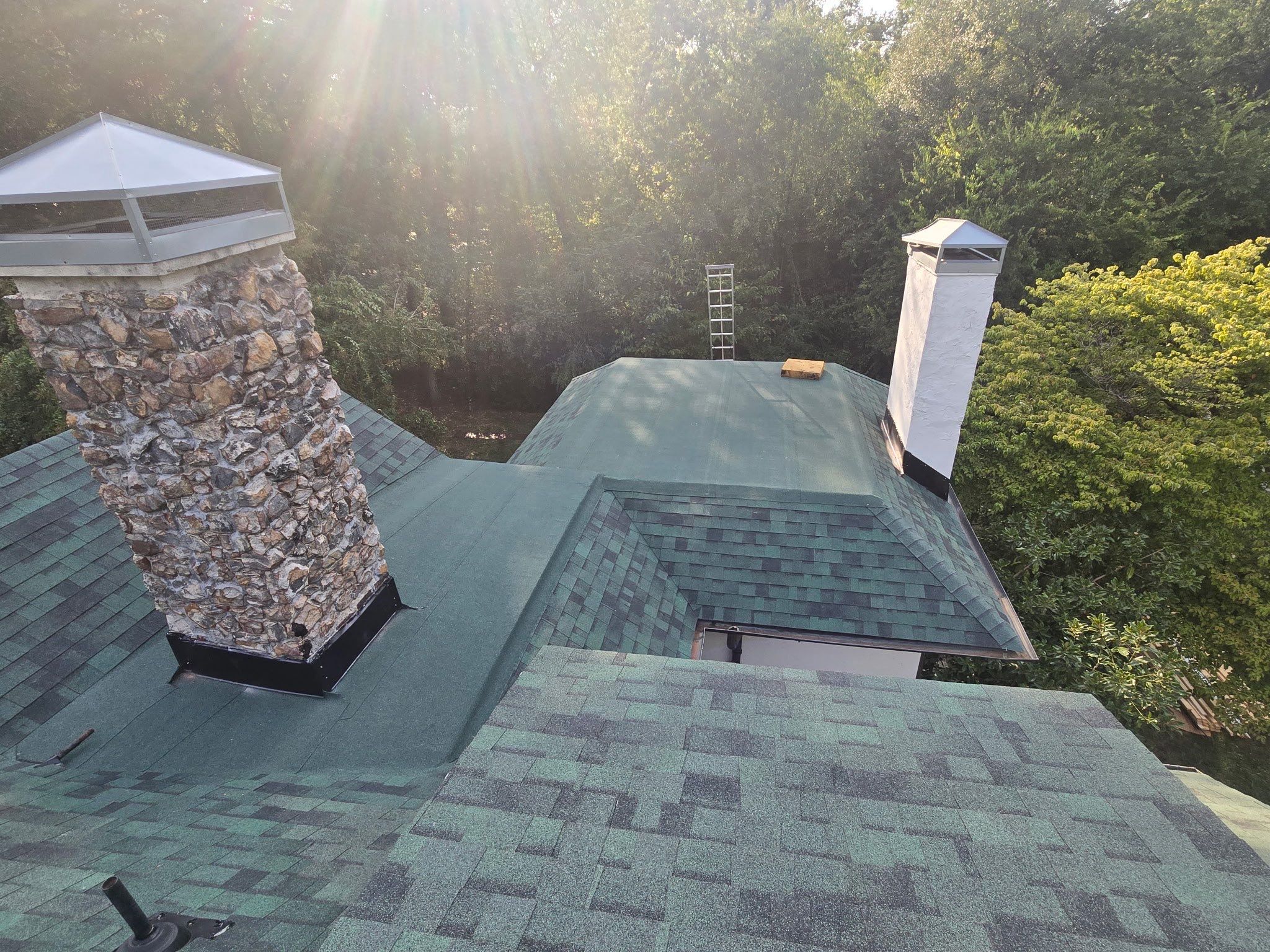 Memphis Home Restoration and Copper Gutter Installation Following Tree Damage by Revival Roofing Services