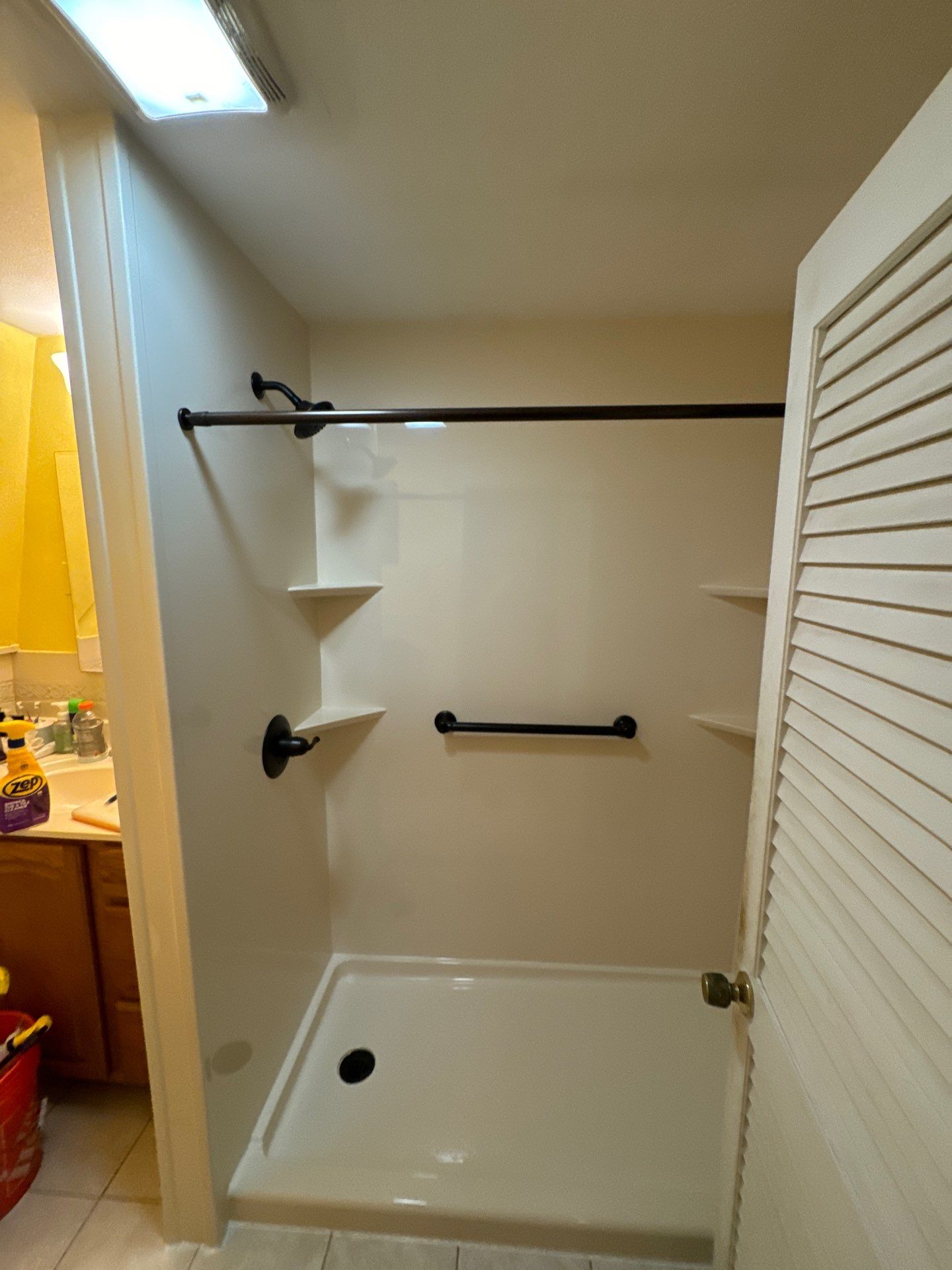 Tub to Walk-In Shower Installation in Springfield, MA  by Yankee Home Improvement