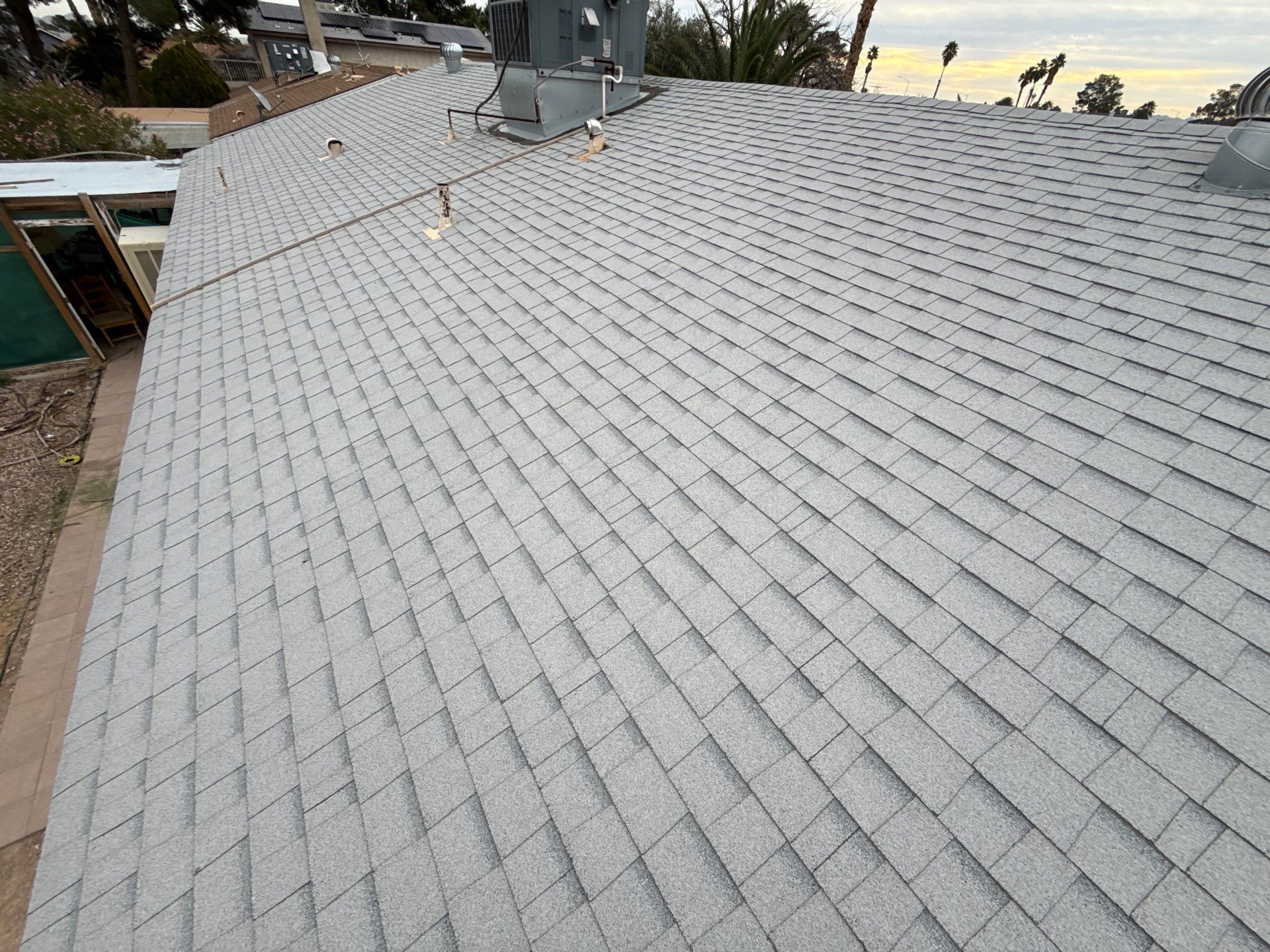 Project by Roof Maxx of East Las Vegas by KLEEN Bin Service