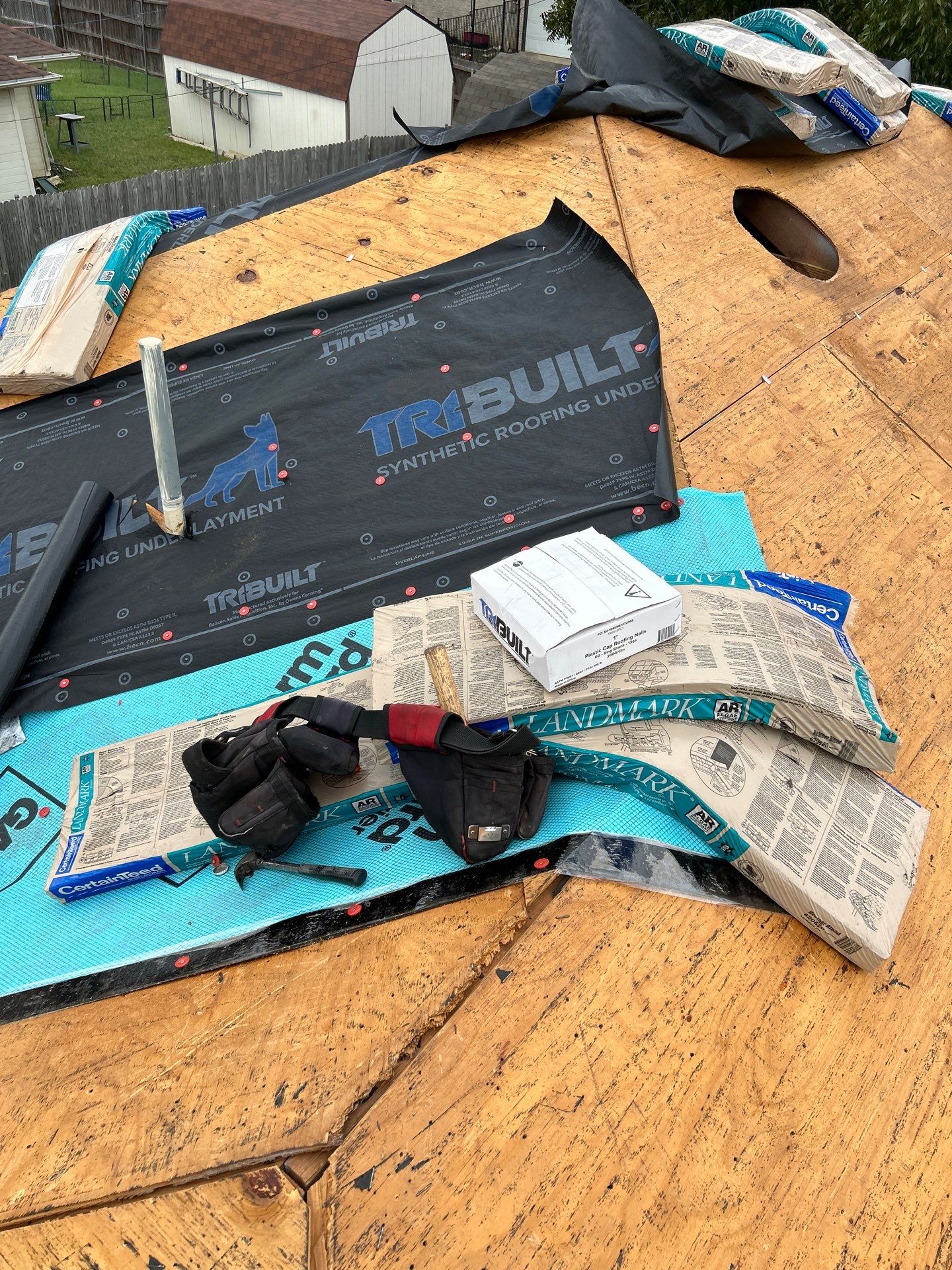Project in Grand Prairie by Rhino Roofing and General Contracting, LLC