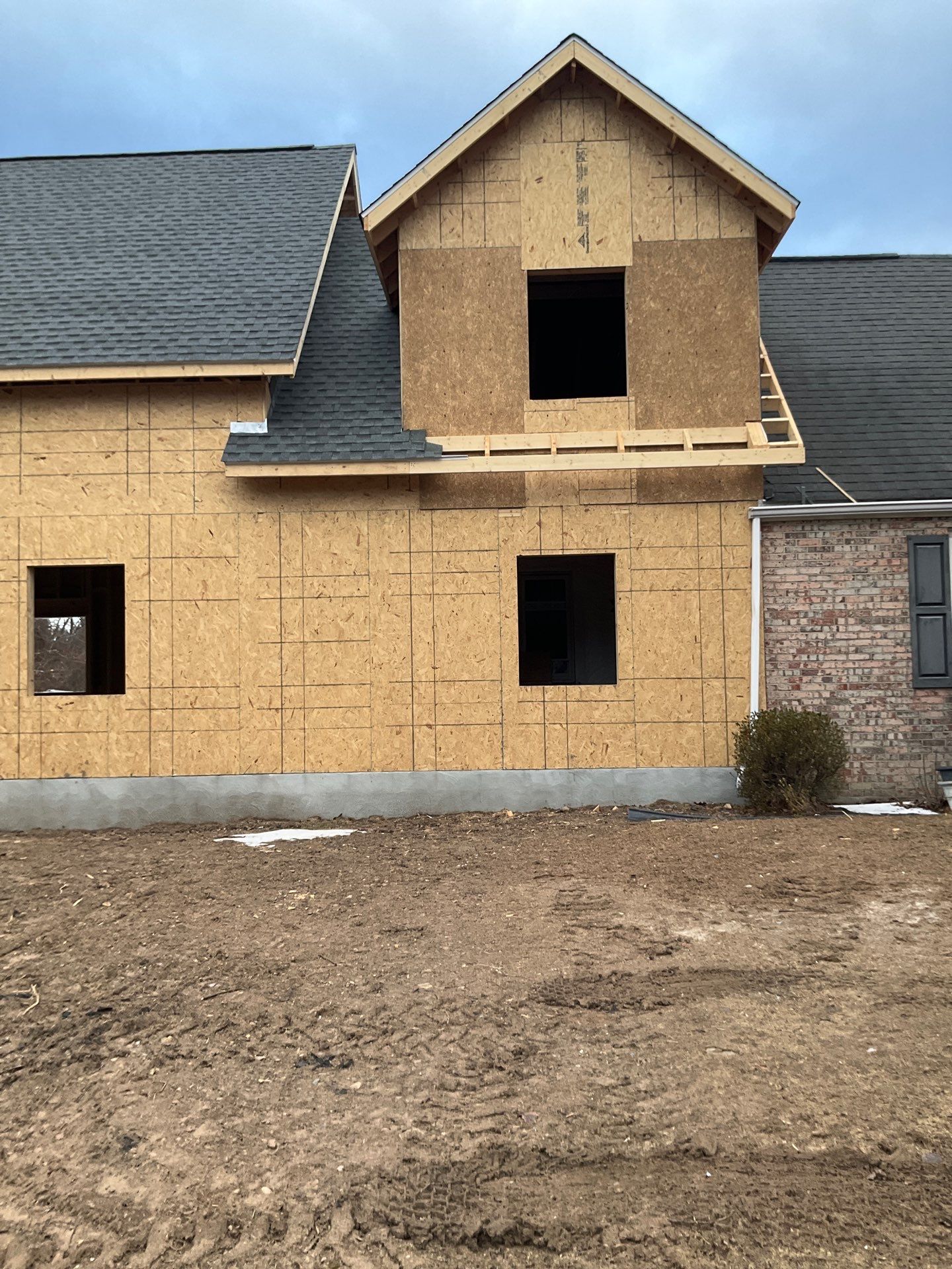 From Dormer to Full Gable Addition with Cathedral Ceiling by Esh Builders