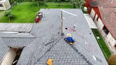 Roof Replacement & Chimney Flashing Rebuild — Conroe, TX