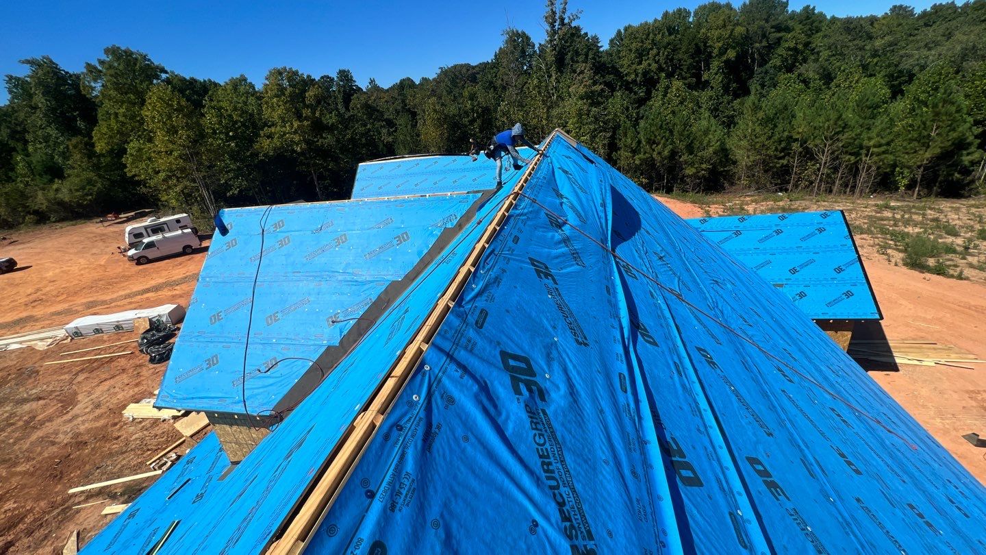 New Construction Residential Roofing Installation using Owens Corning by Inspector Roofing and Restoration