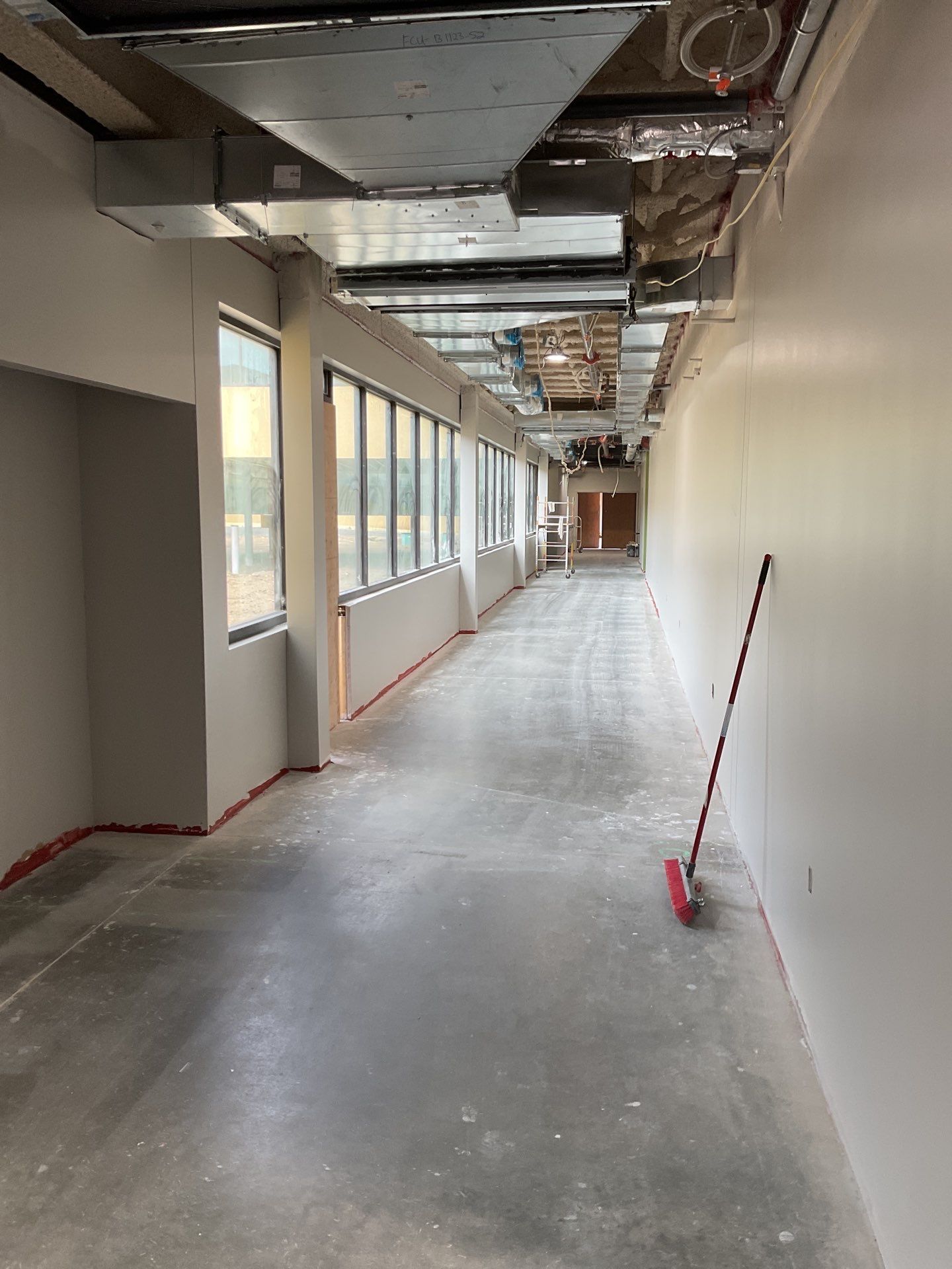 New Commercial Build Painting by Select Painting, Coatings & Garage Cabinets
