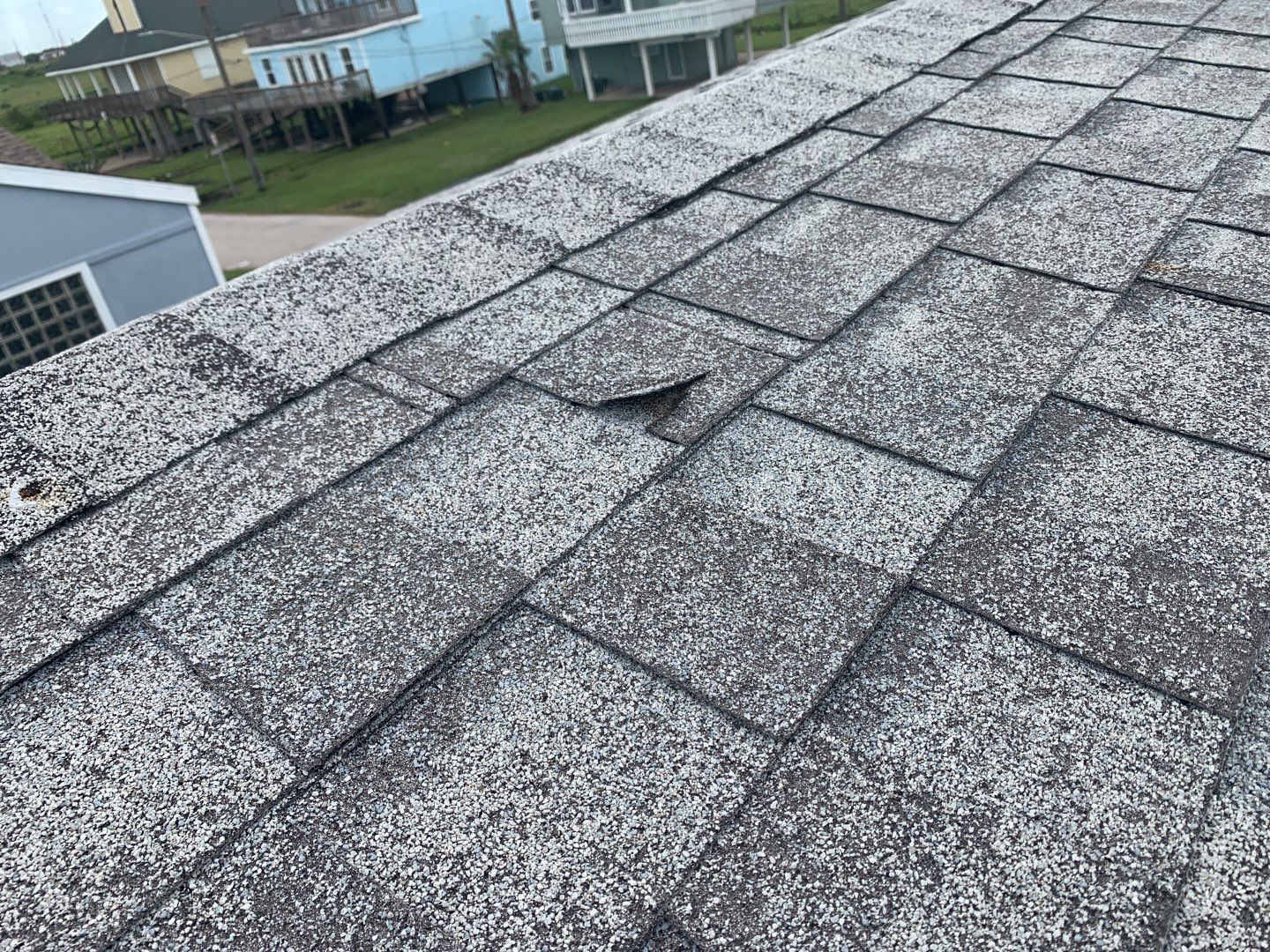 Galveston Waterfront Roof Installation In Progress by Elite Roofing LLC