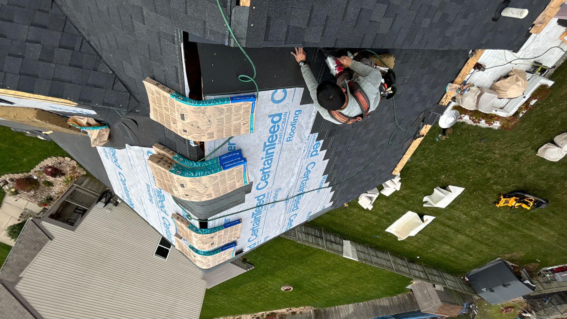 Roof Replacement using CertainTeed Landmark by 180 Contractors
