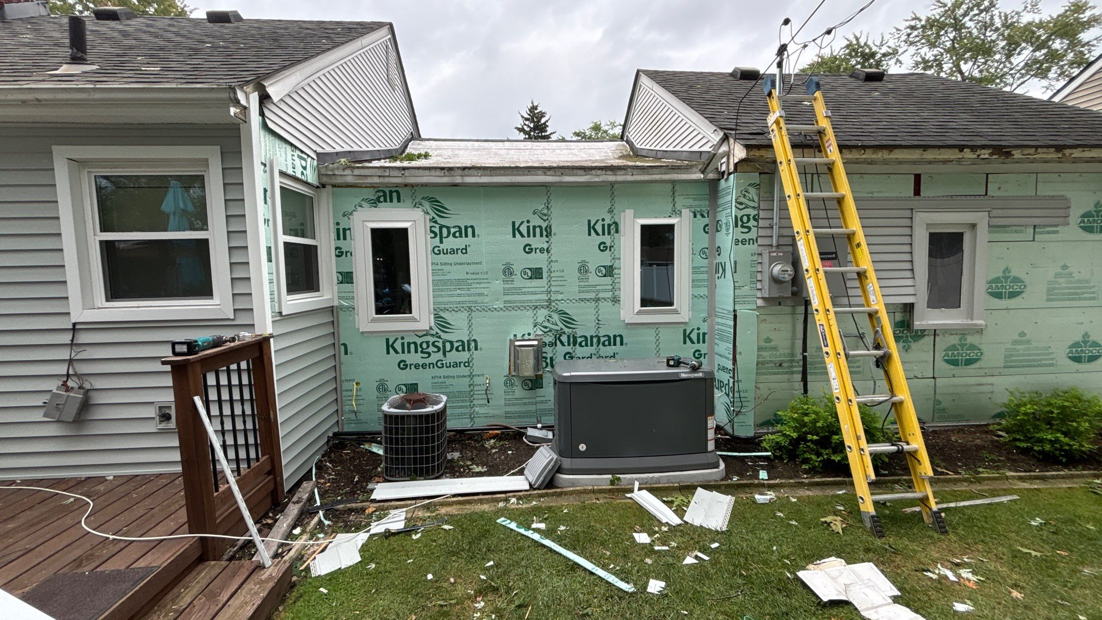 Siding Replacement using Alside Odyssey D4" by 180 Contractors