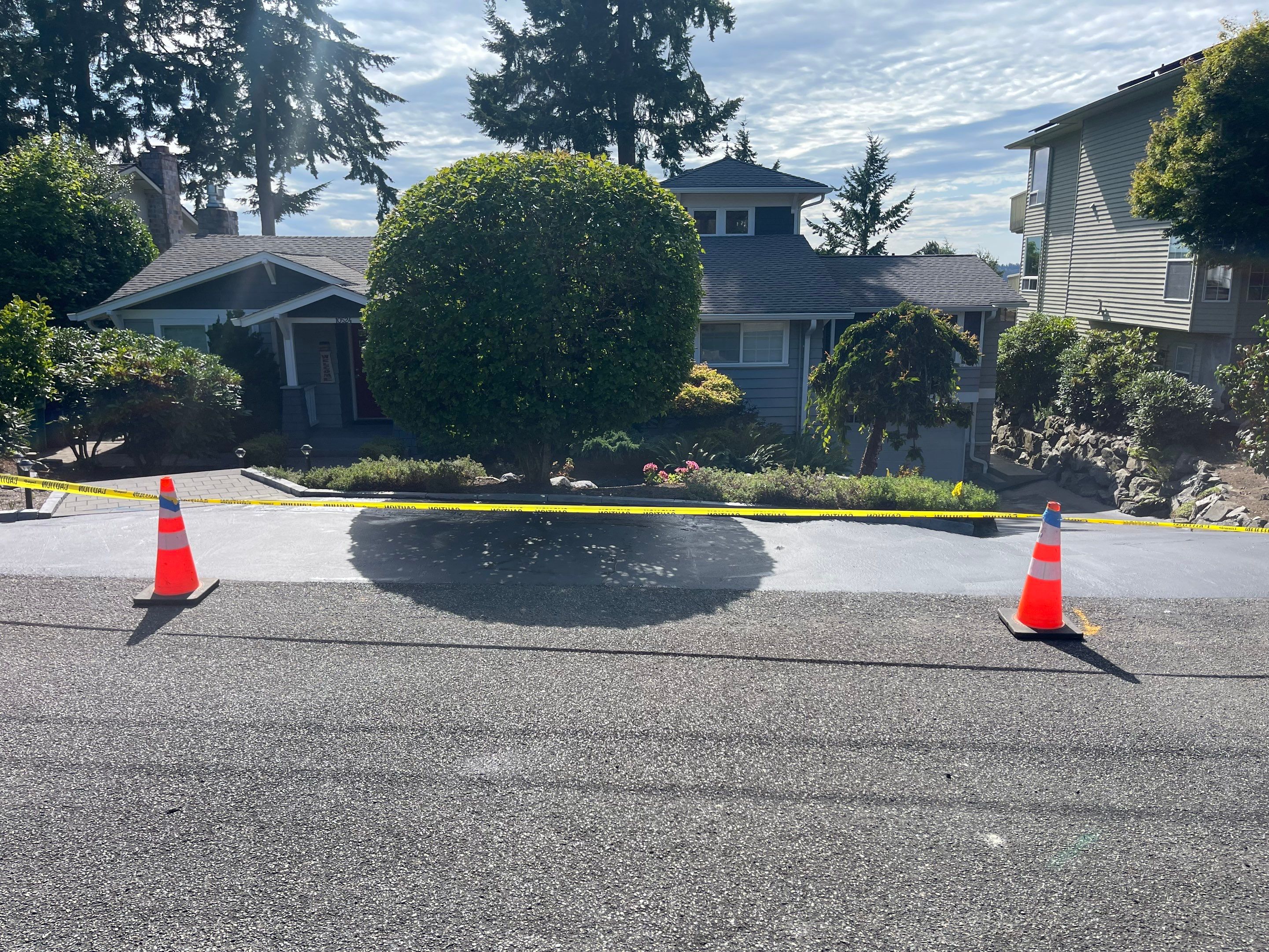 Sealcoat & Crack Fill Driveway Repair | Mukilteo  by Jireh Asphalt & Concrete Inc 