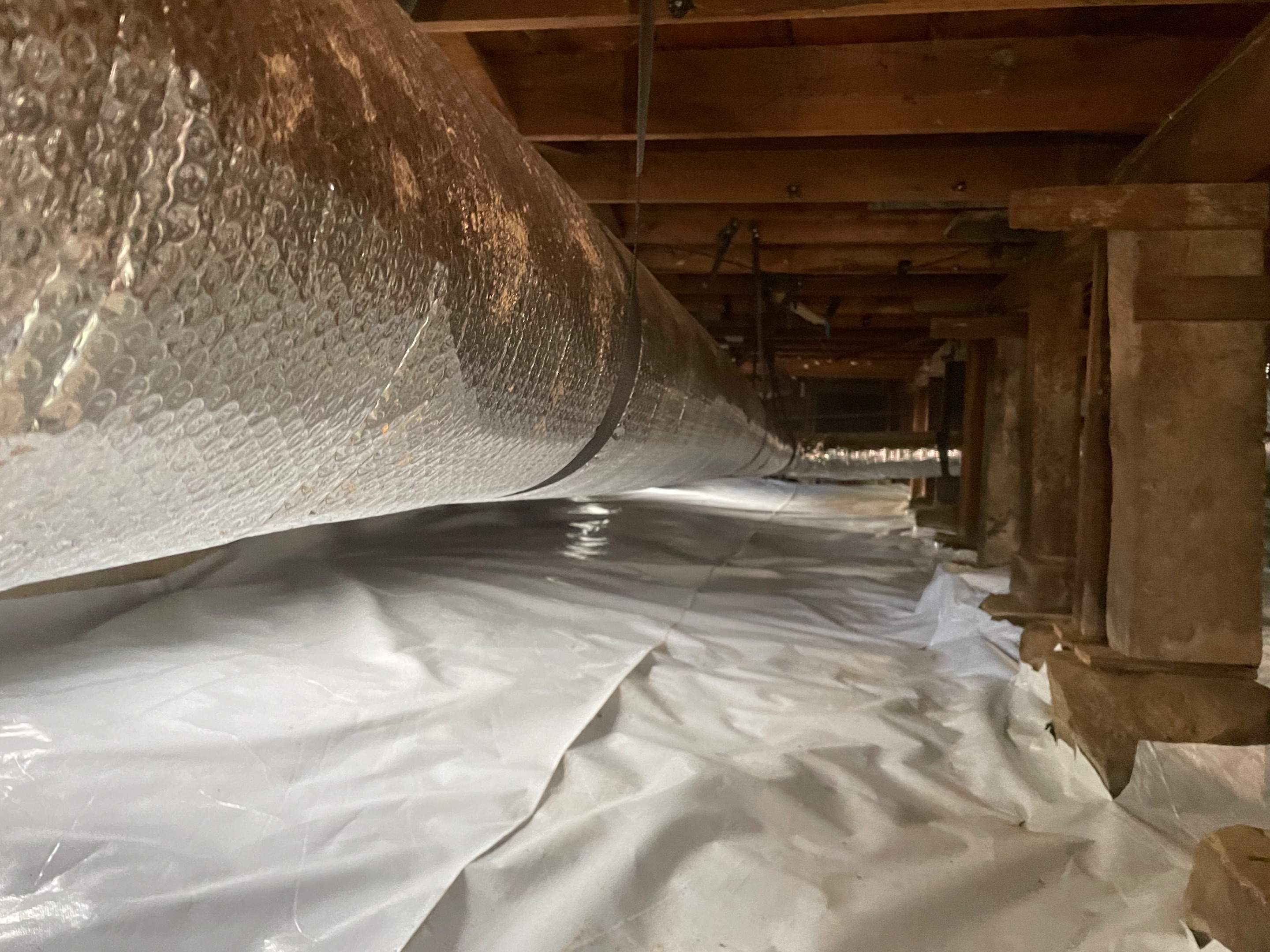 Crawlspace Transformation by Hausmeister Home Services INC