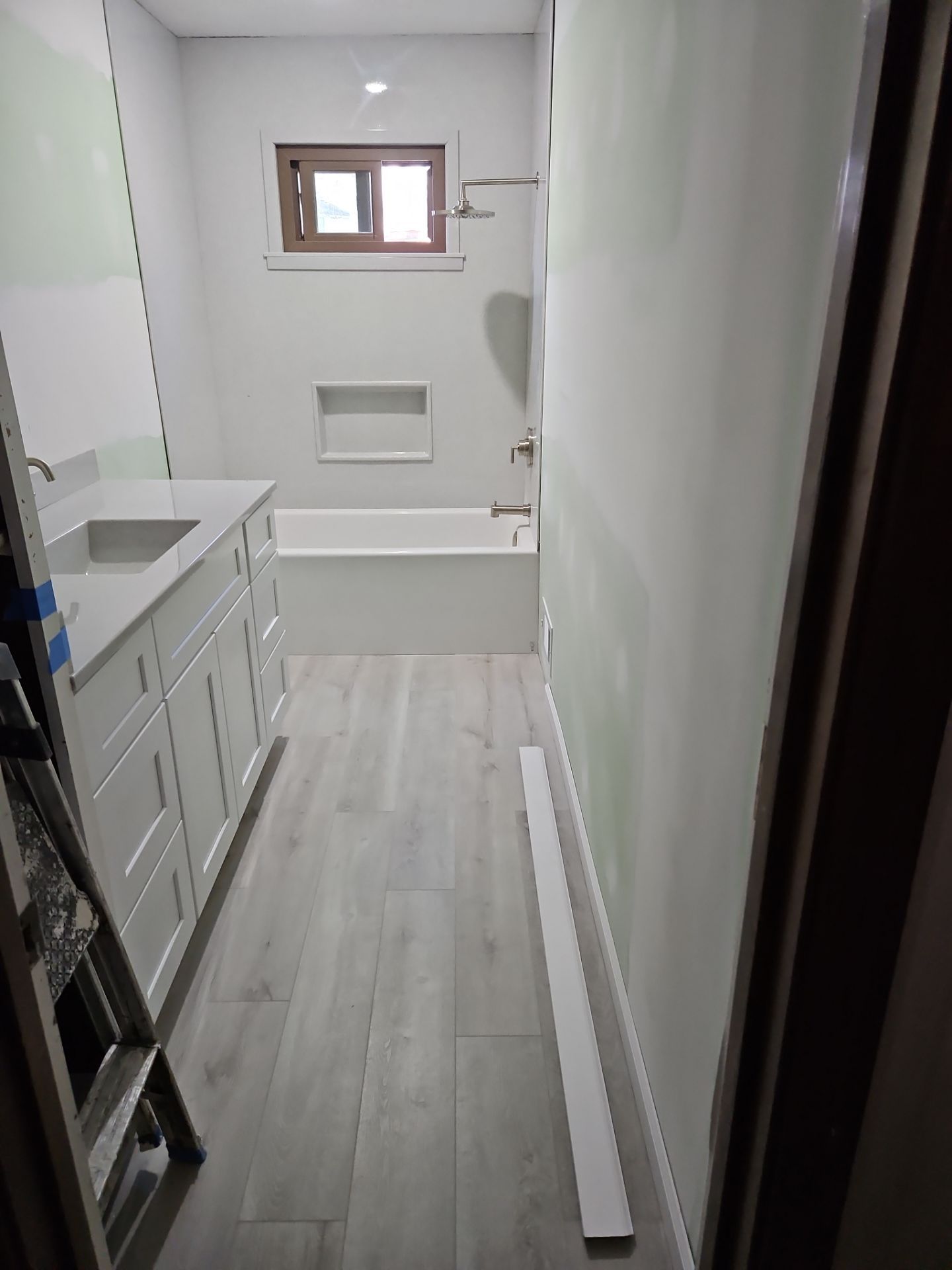 Bathroom Remodel using Onyx by The Shower Company