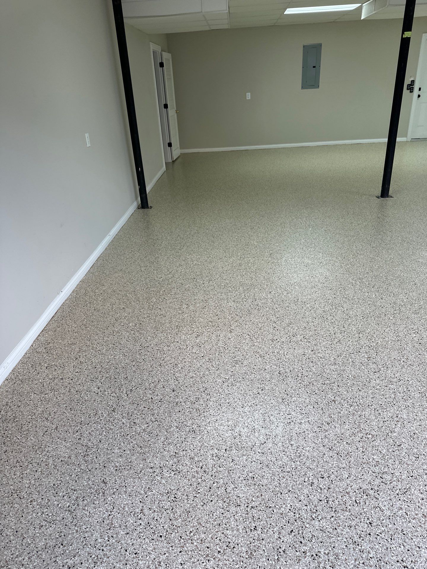 Garage Floor Coating using Shoreline by My Garage Floor Guys