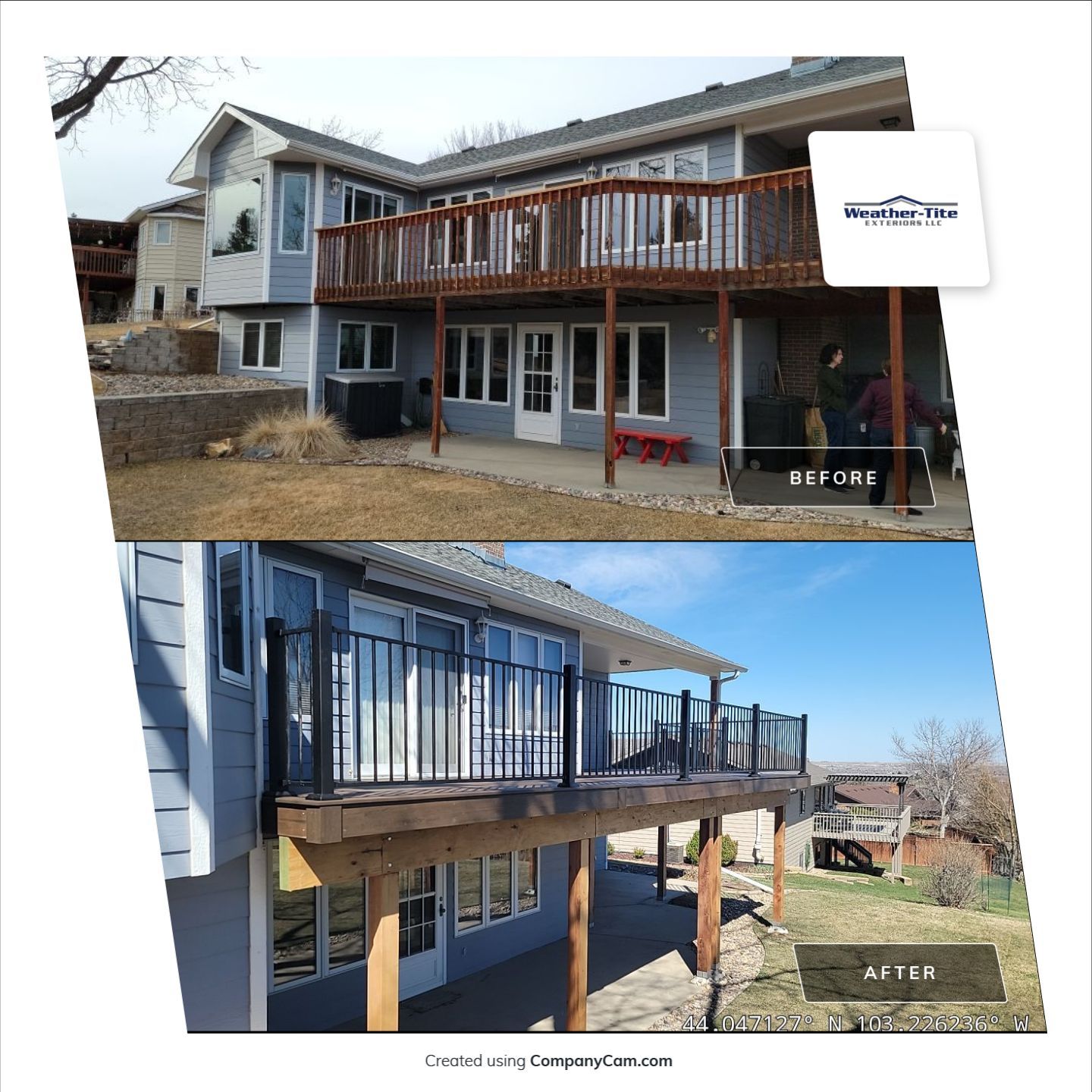 Deck Upgrade by Weather-Tite Exteriors LLC