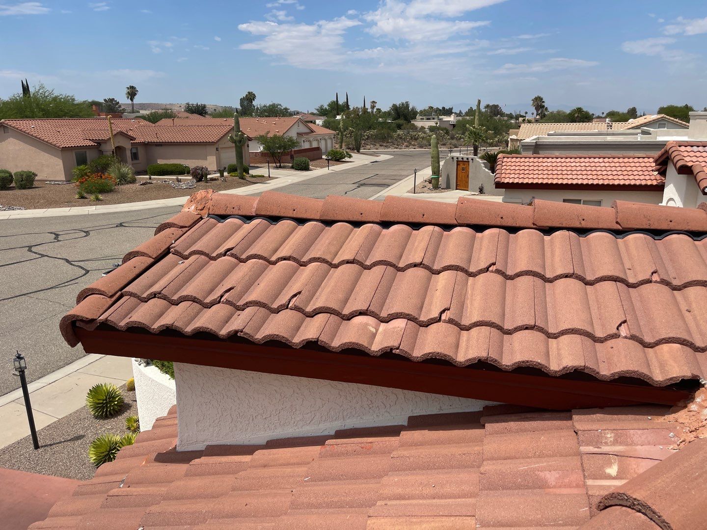 Terracotta Concrete Tile by Reimagine Roofing