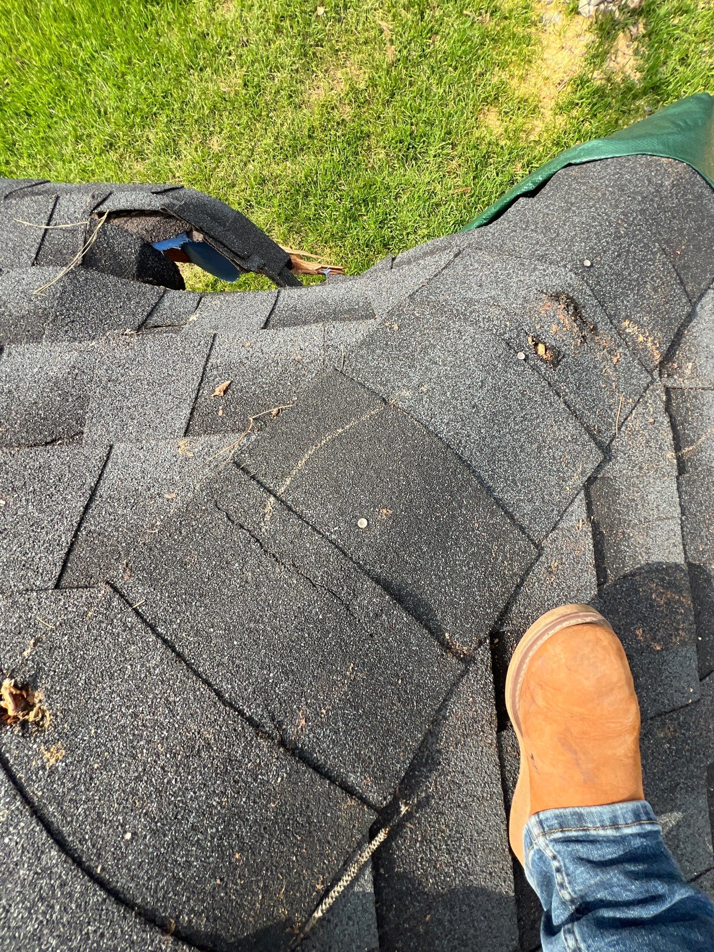 Residential Roofing Repair using Owen's Corning Duration (Lifetime) Shingles by Roof Repair Company