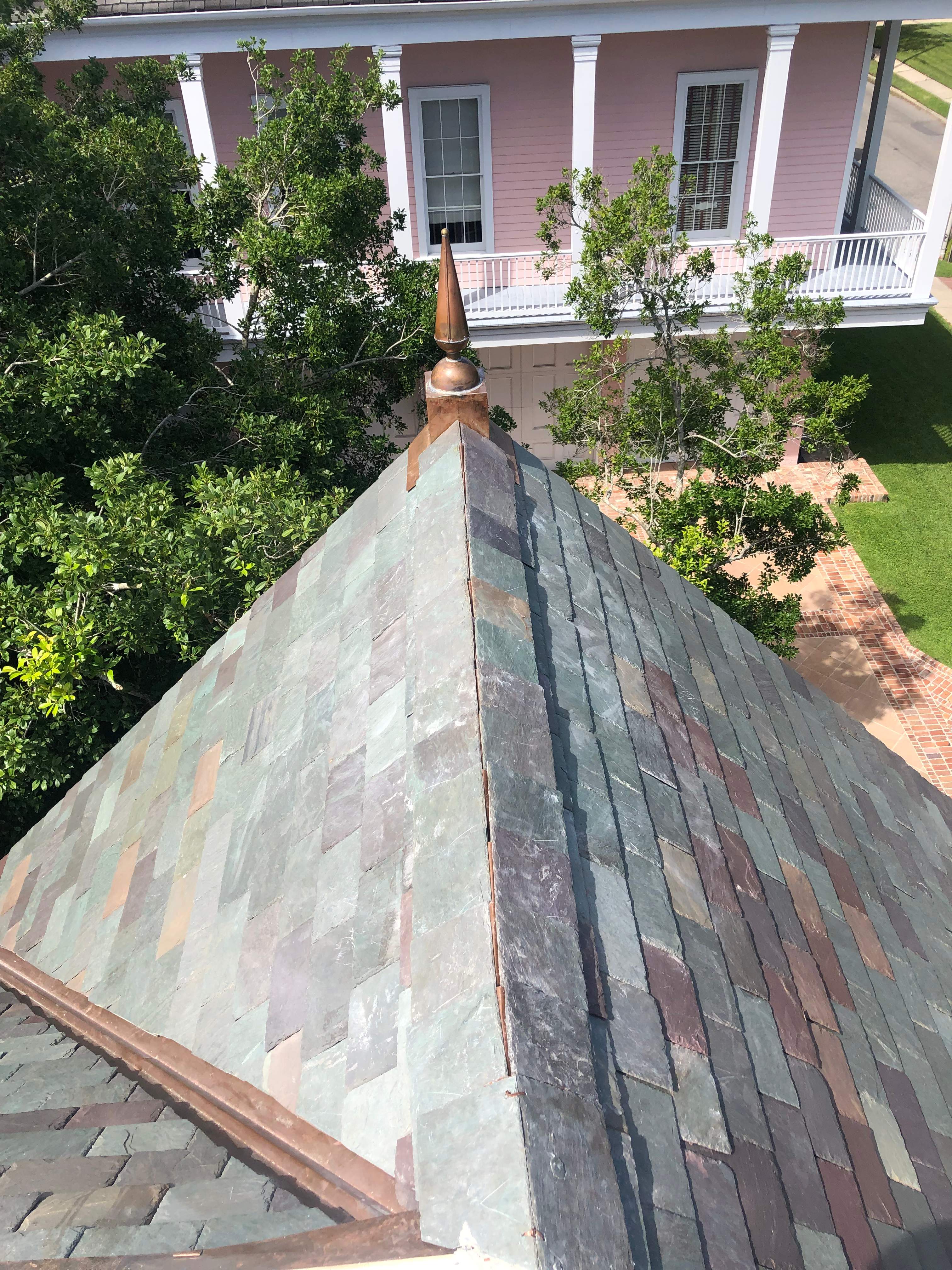 Slate Roof - Uptown New Orleans by Lapeyre Roofing