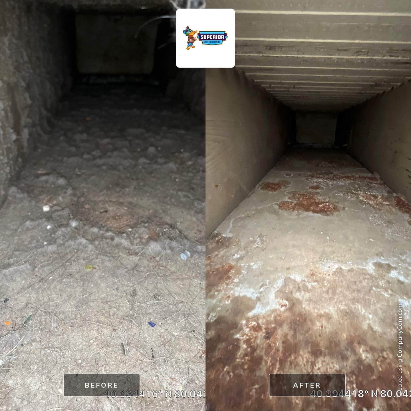 Air Duct Cleaning With a Vacuum Truck in Dormont, PA by Superior Air Duct Cleaning