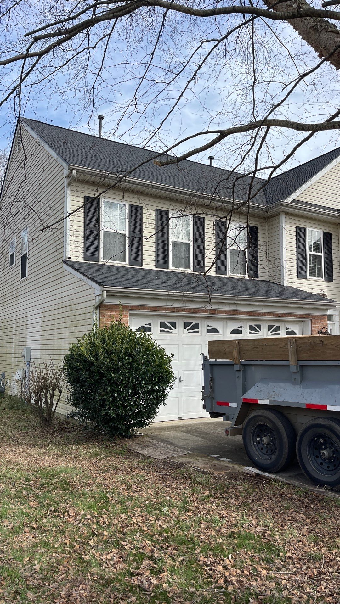 Roof replacement by hail damage by Just Brilliant Restoration JBR