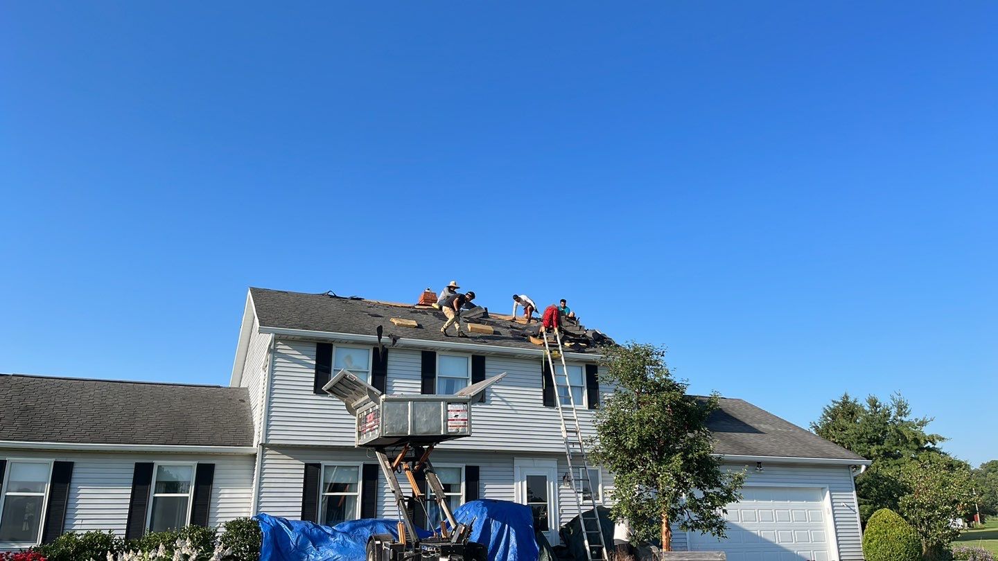 Residential Roofing Installation using Metstar Slate Plus Smooth Black by Nitro Roofing and Construction