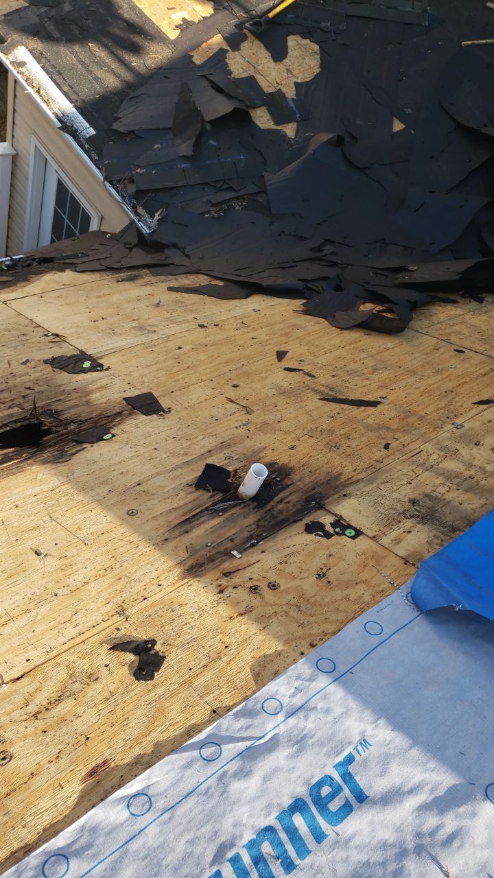 Burke Certainteed Landmark Pro MD Colonial Slate New Roof Installation by RM Banning, Inc.