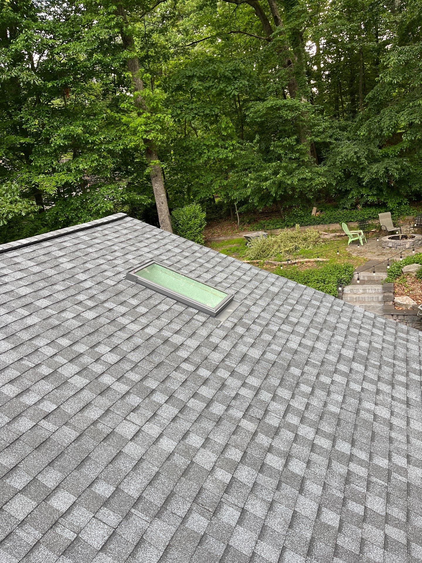 Oakton: Roof Replacement With CertainTeed Landmark Designer Shingles in Pewter by RM Banning, Inc.