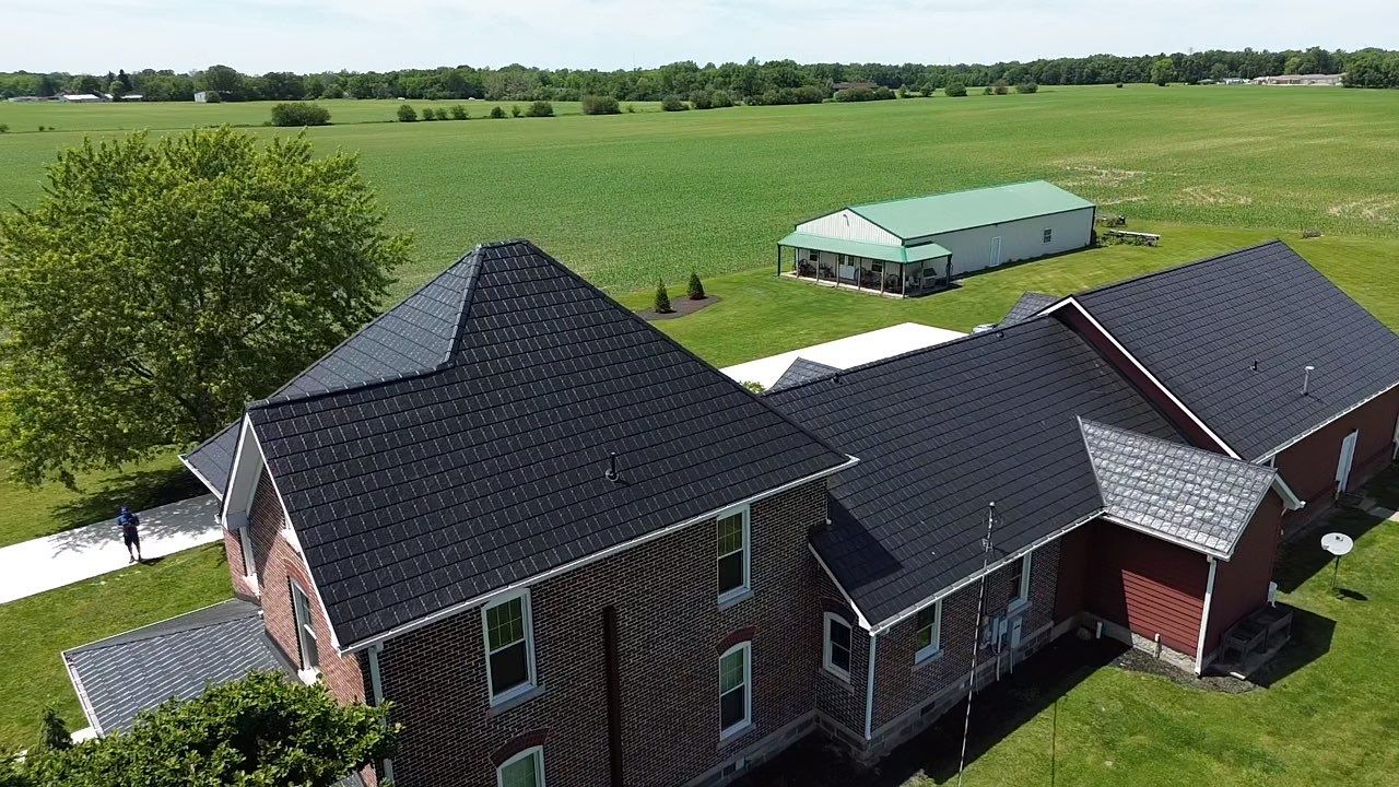 Historic Metal Slate Roof Restoration in Elwood, IN by 4Ever Metal Roofing