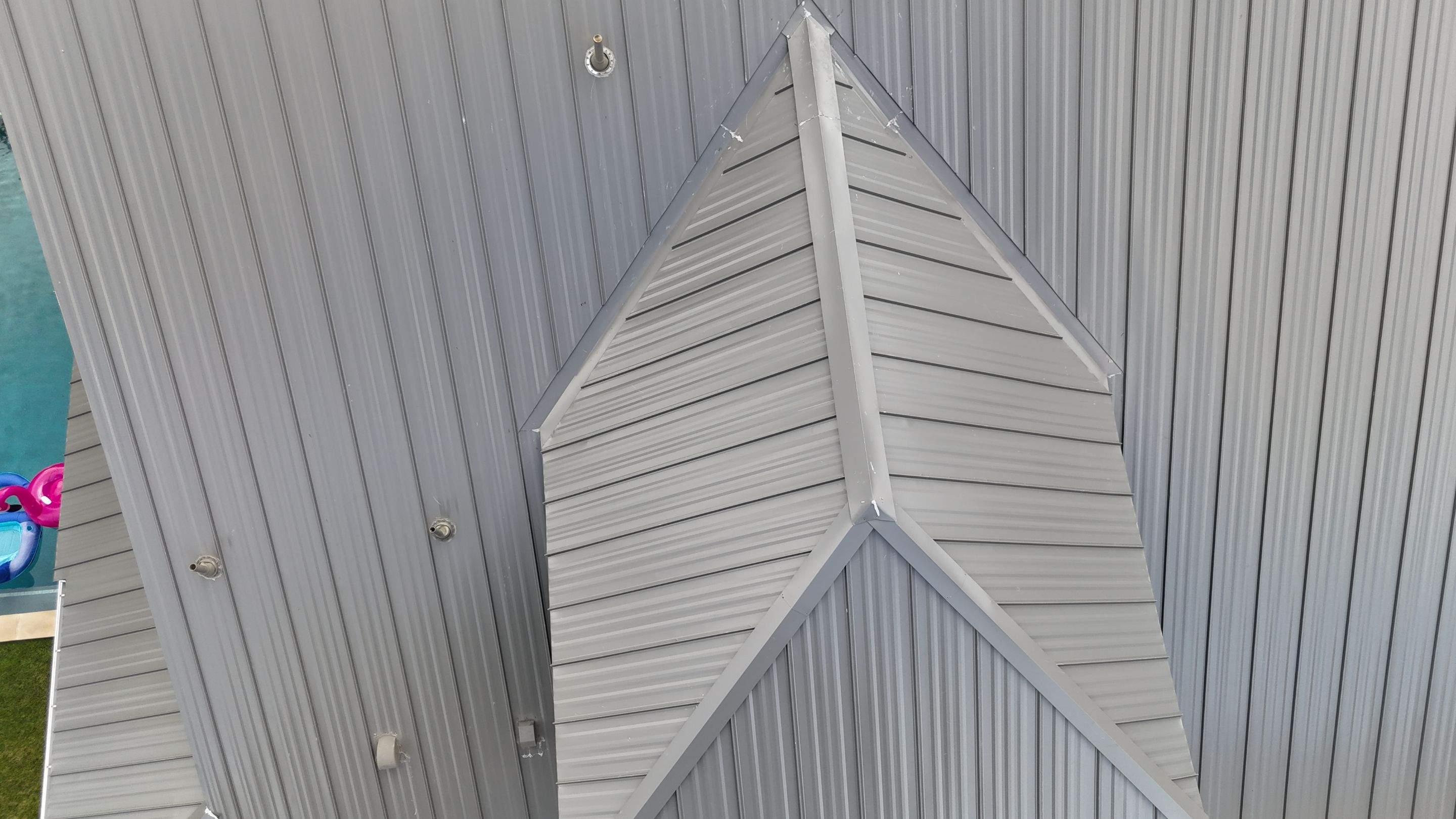 Charcoal Grey - L&A Metals LLC Type FF100, Hidden fastener/Standing Seam by RoofsOnly.com