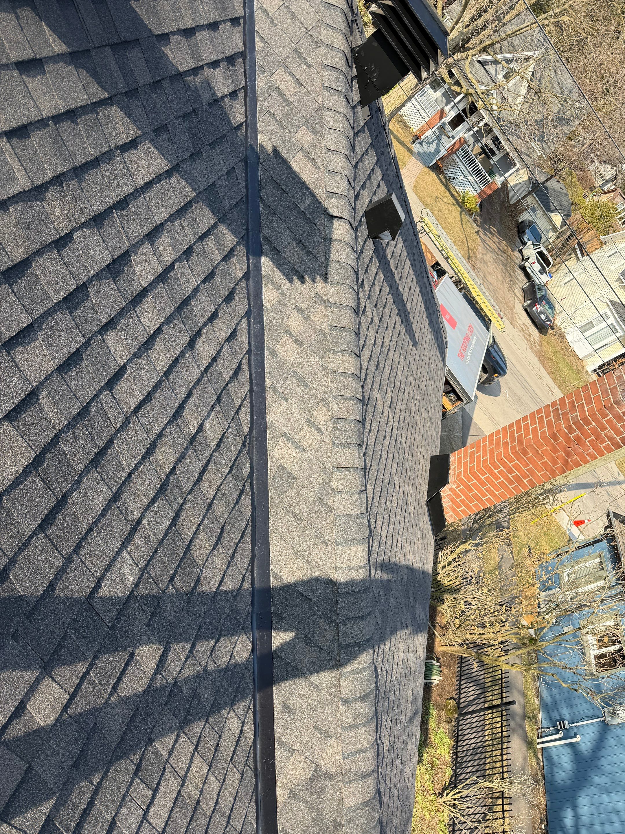 Project in Hamilton by The Roofing Crew