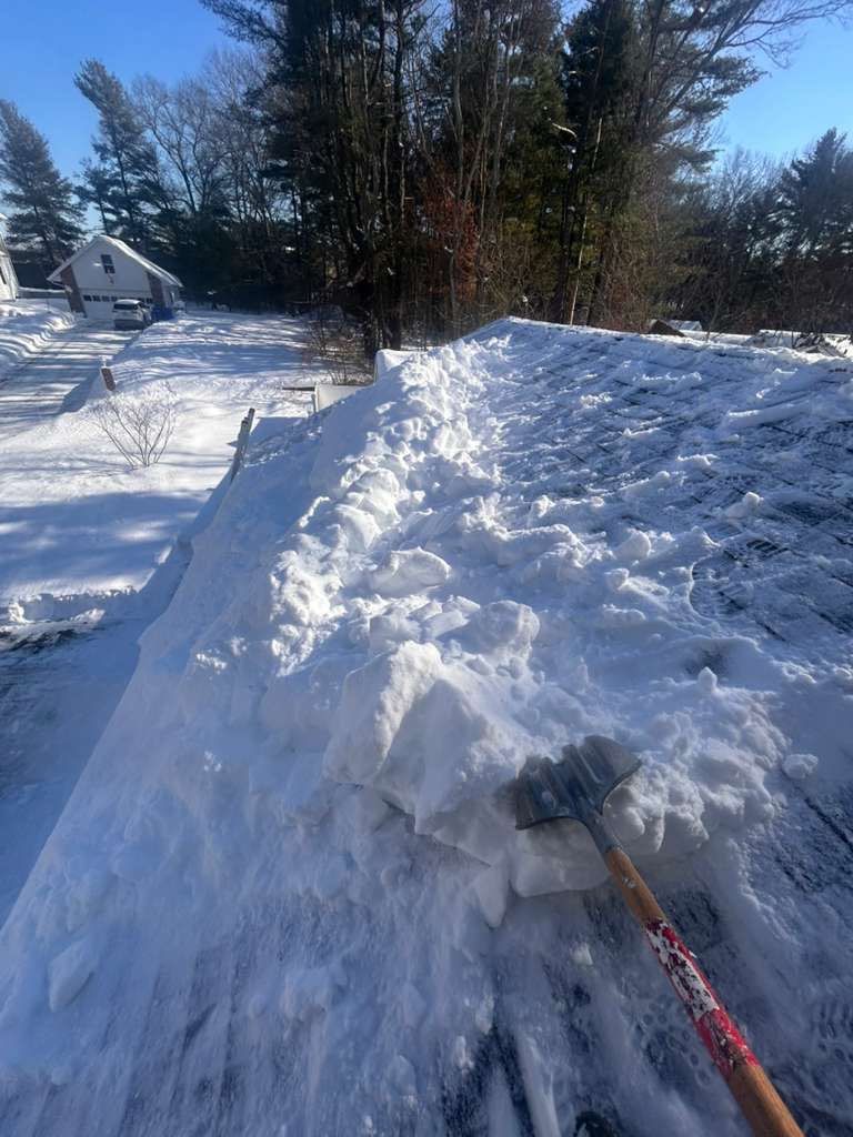 Ice dam & Snow removal by Mighty Dog Roofing of Greater Middlesex County