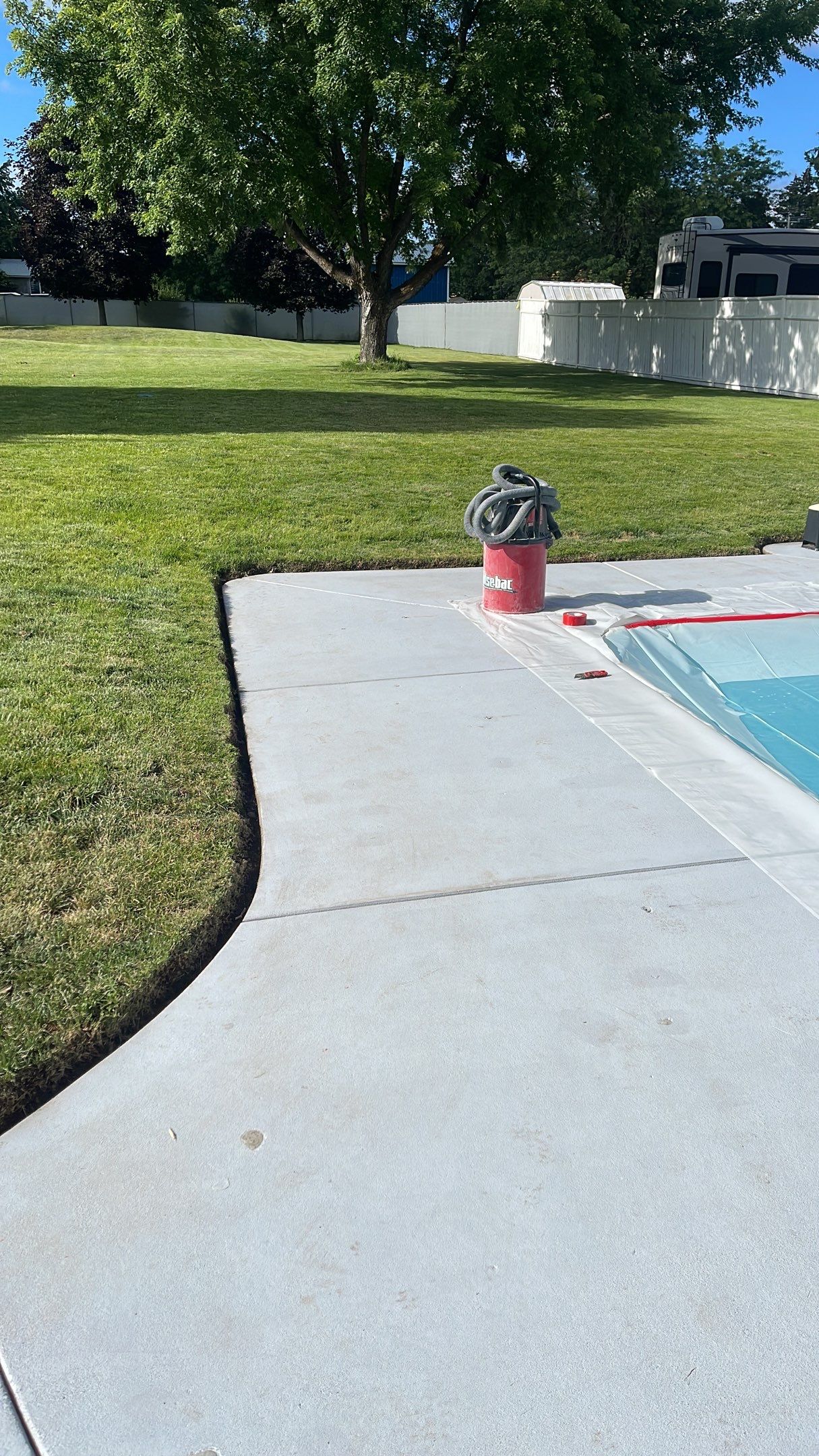 Pool Deck Transformation using Tidal Wave by Croc Coatings, LLC