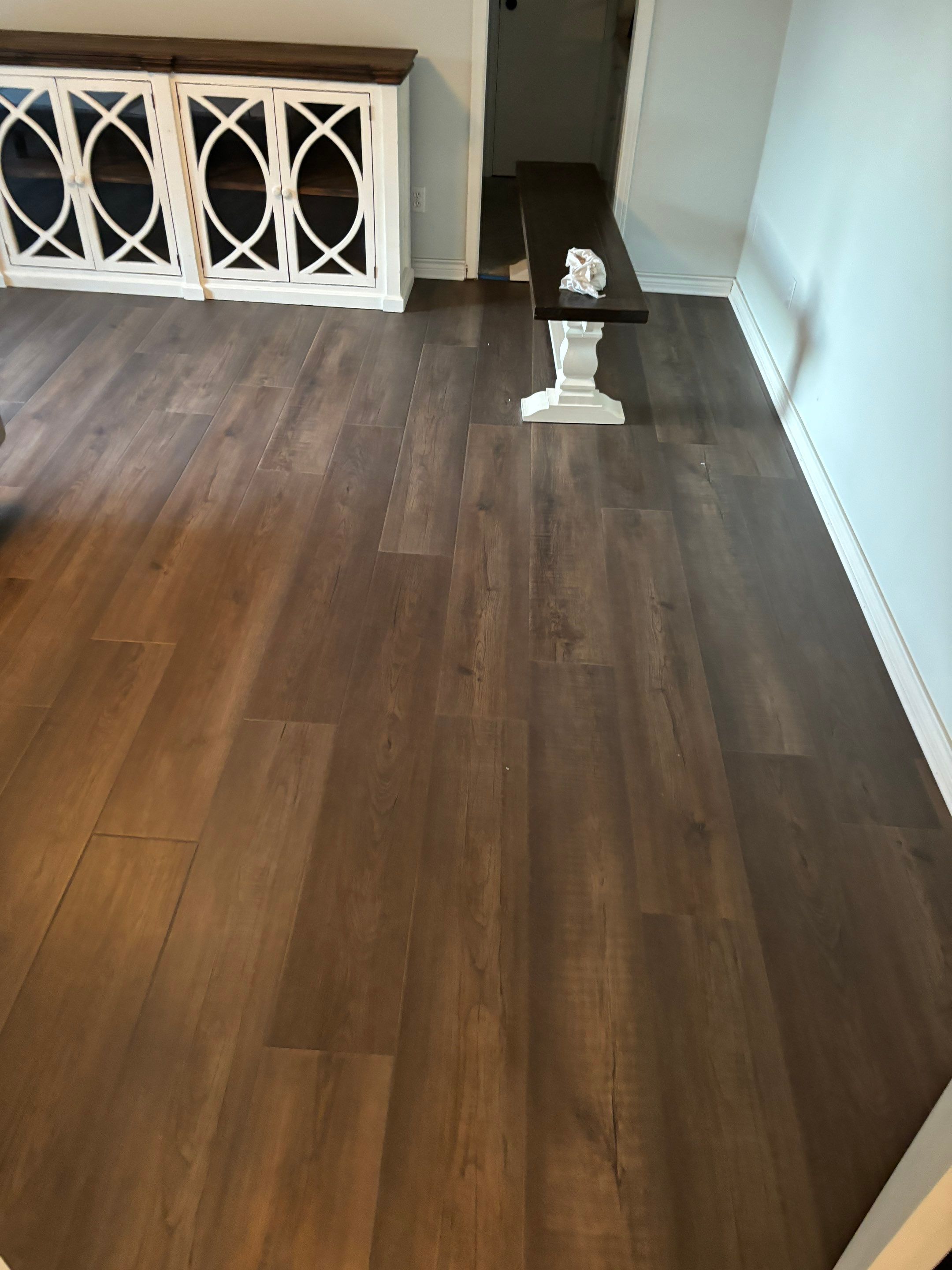 LVP is the way to go when you have furry family members! by Bernard Hardwood Floors