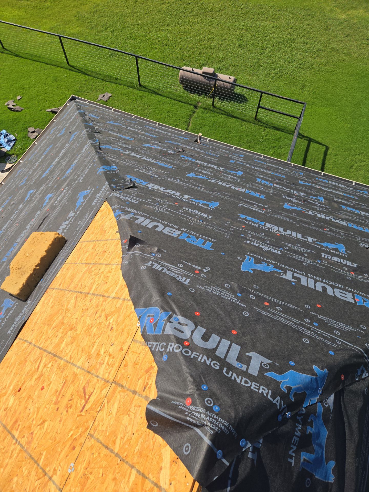 Project in Azle by Lonestar Roofing and Restoration LLC.