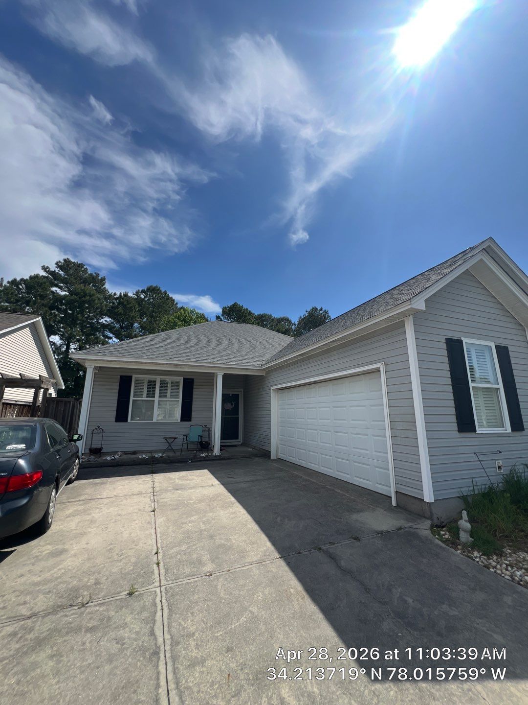 Roof Replacement Project in Leland, NC using Certainteed Landmark Colonial Slate by local roofing contractors near me by RGR Construction and Roofing, LLC