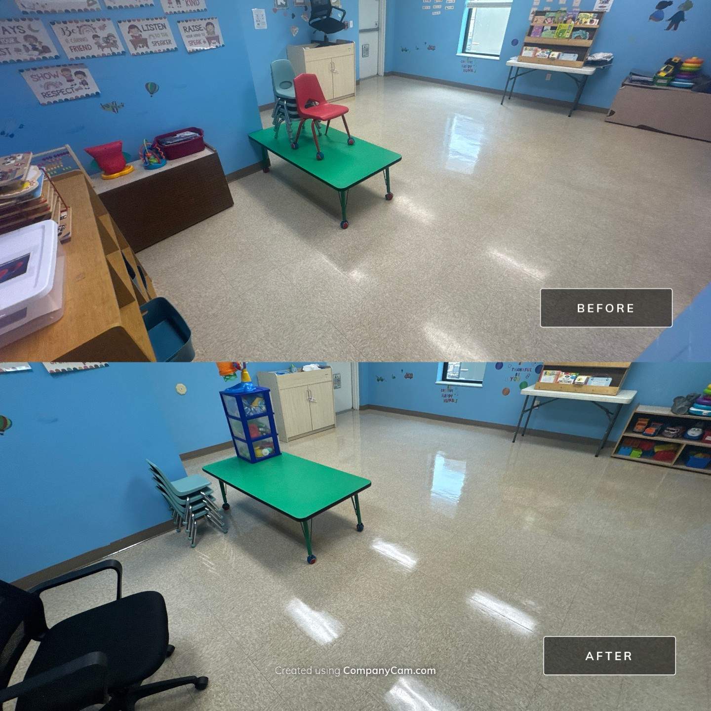 Kingdom Kids Daycare - Floor Strip & Re-wax by Mr. Mister Power Washing