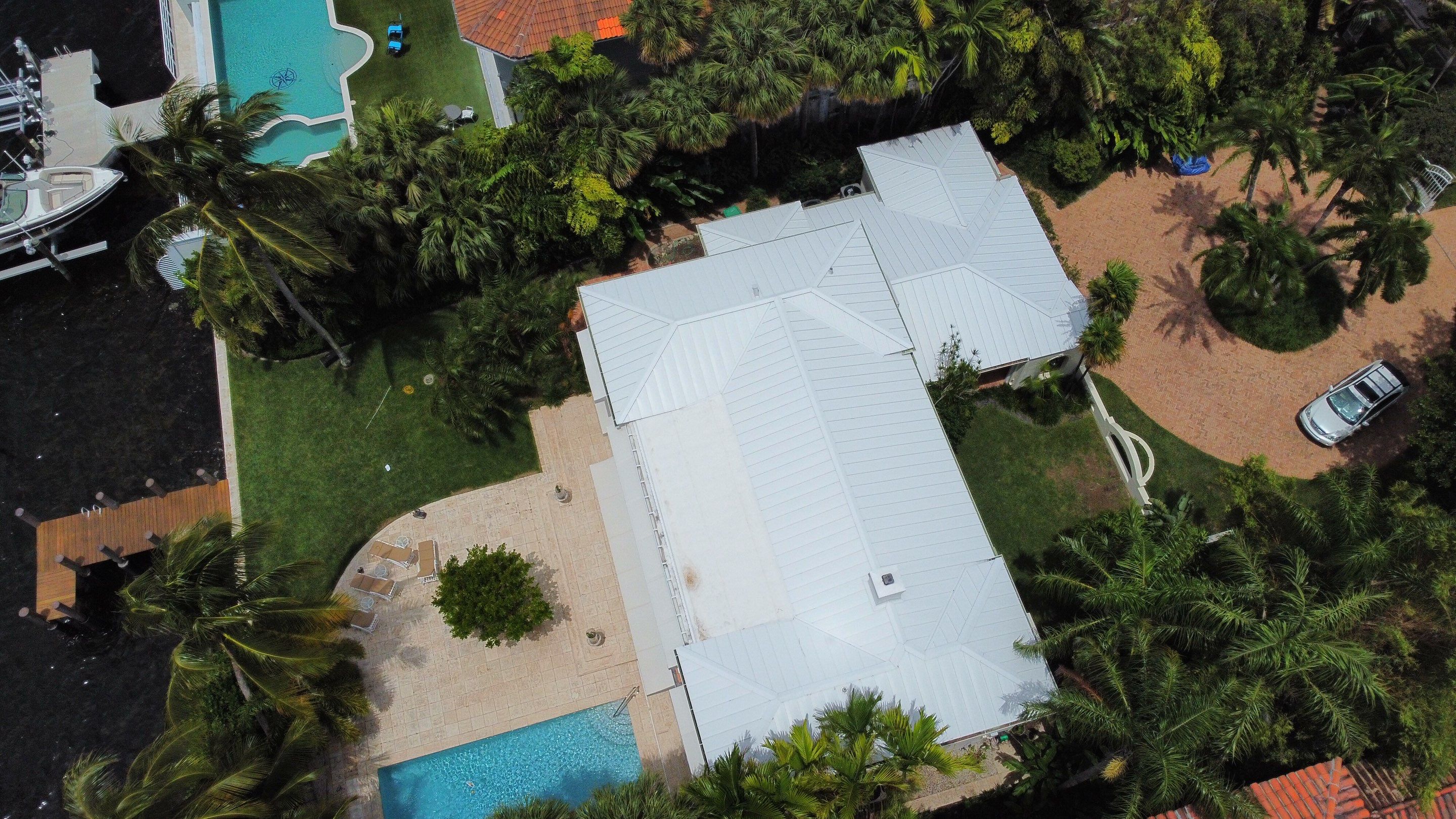Aluminum Standing Seam Metal roof and TPO Shingle Ply membrane by BOB HILSON & CO INC