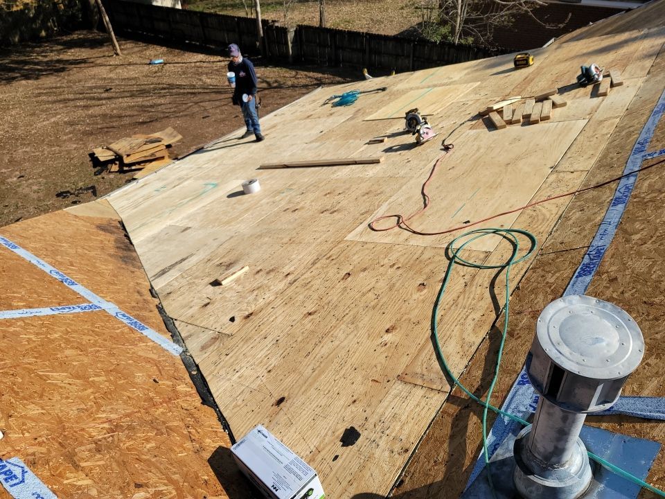 Residential Roofing Installation using Roof Replacement by American Roofing & Construction LLC