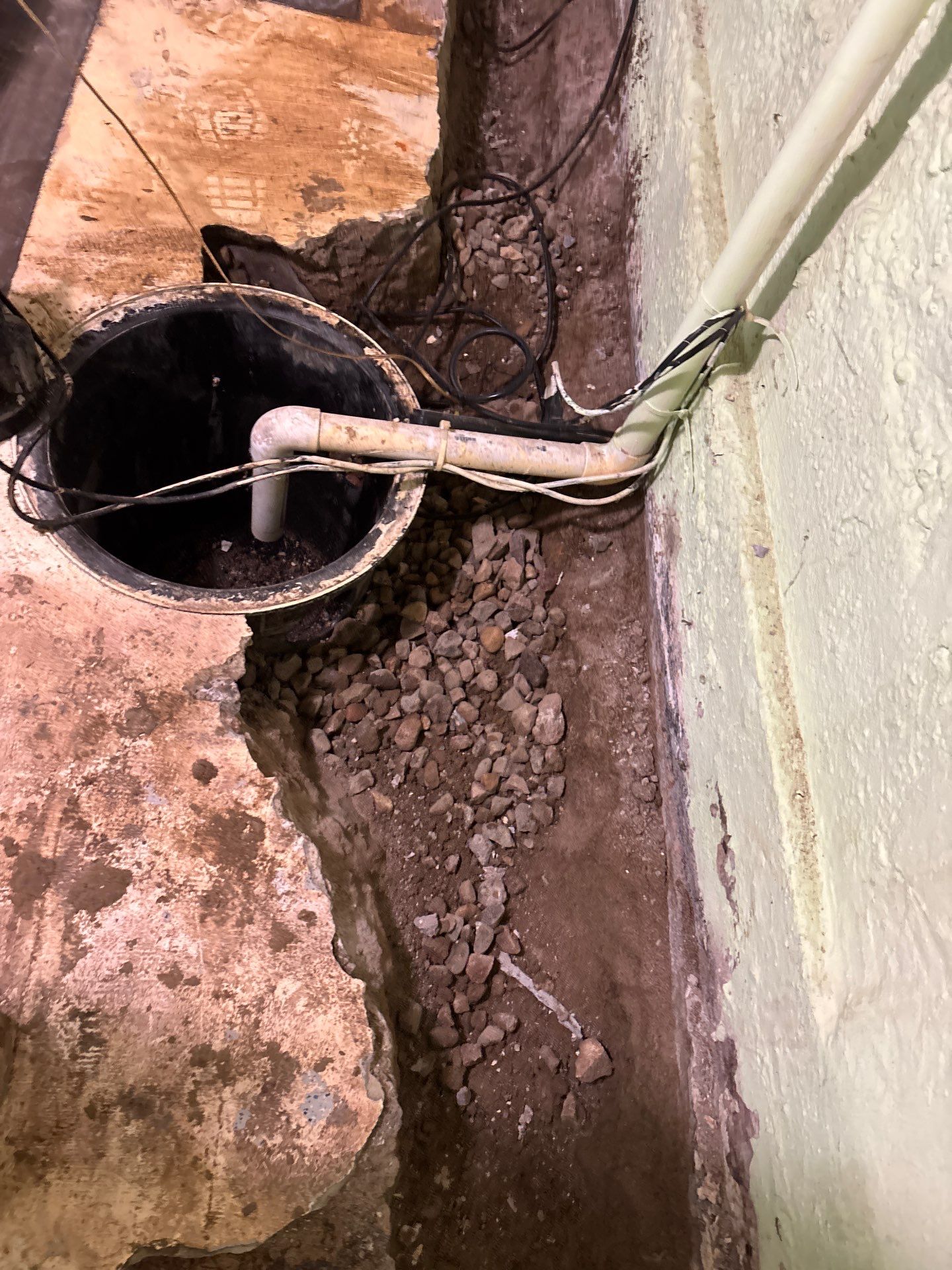 Ending Garik's Groundwater Issues For Good-And-All! by Waterproofing Northeast