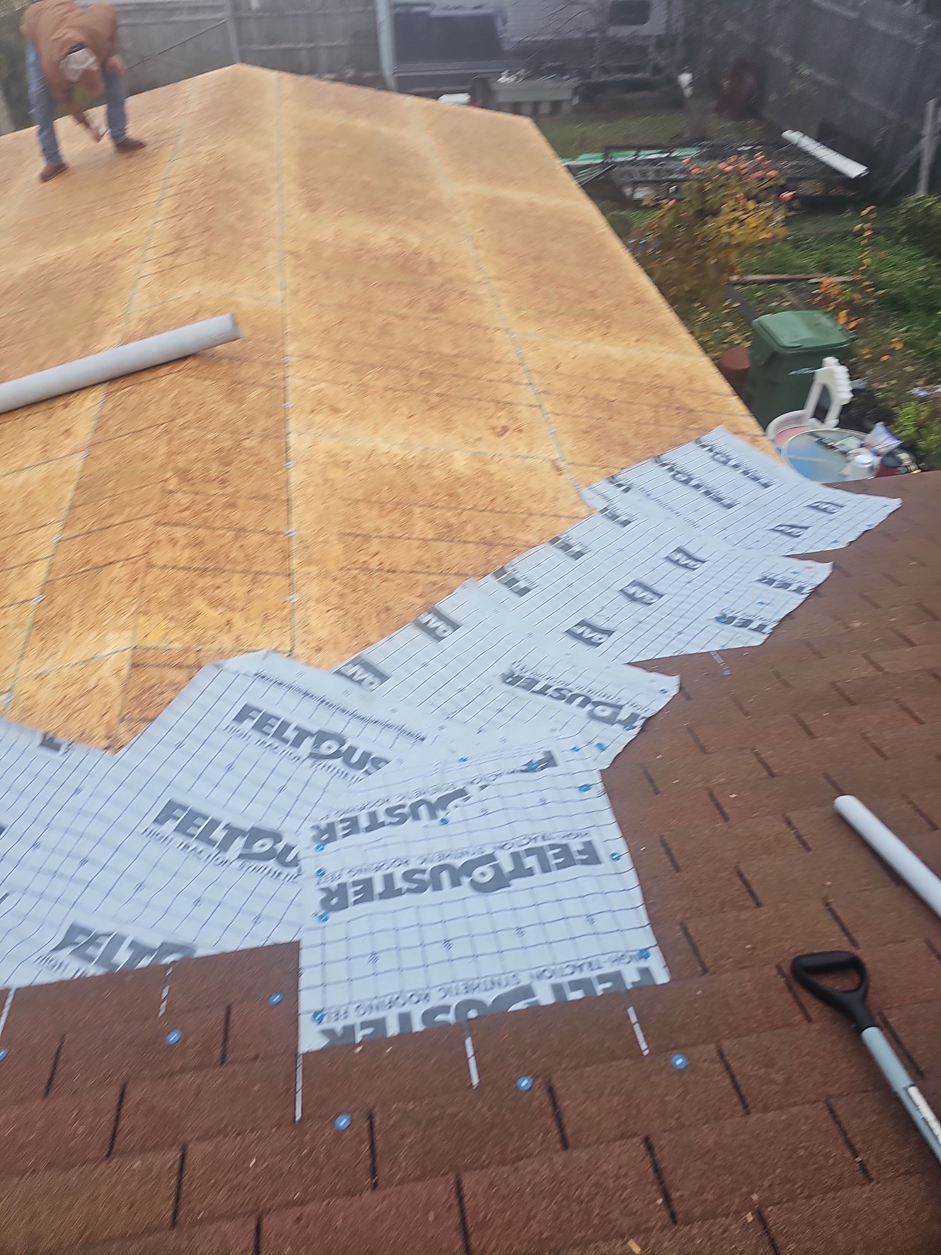 Complete Exterior Renovation: Roof, Custom Porches & Concrete Patio in Garland, TX by road roofing llc