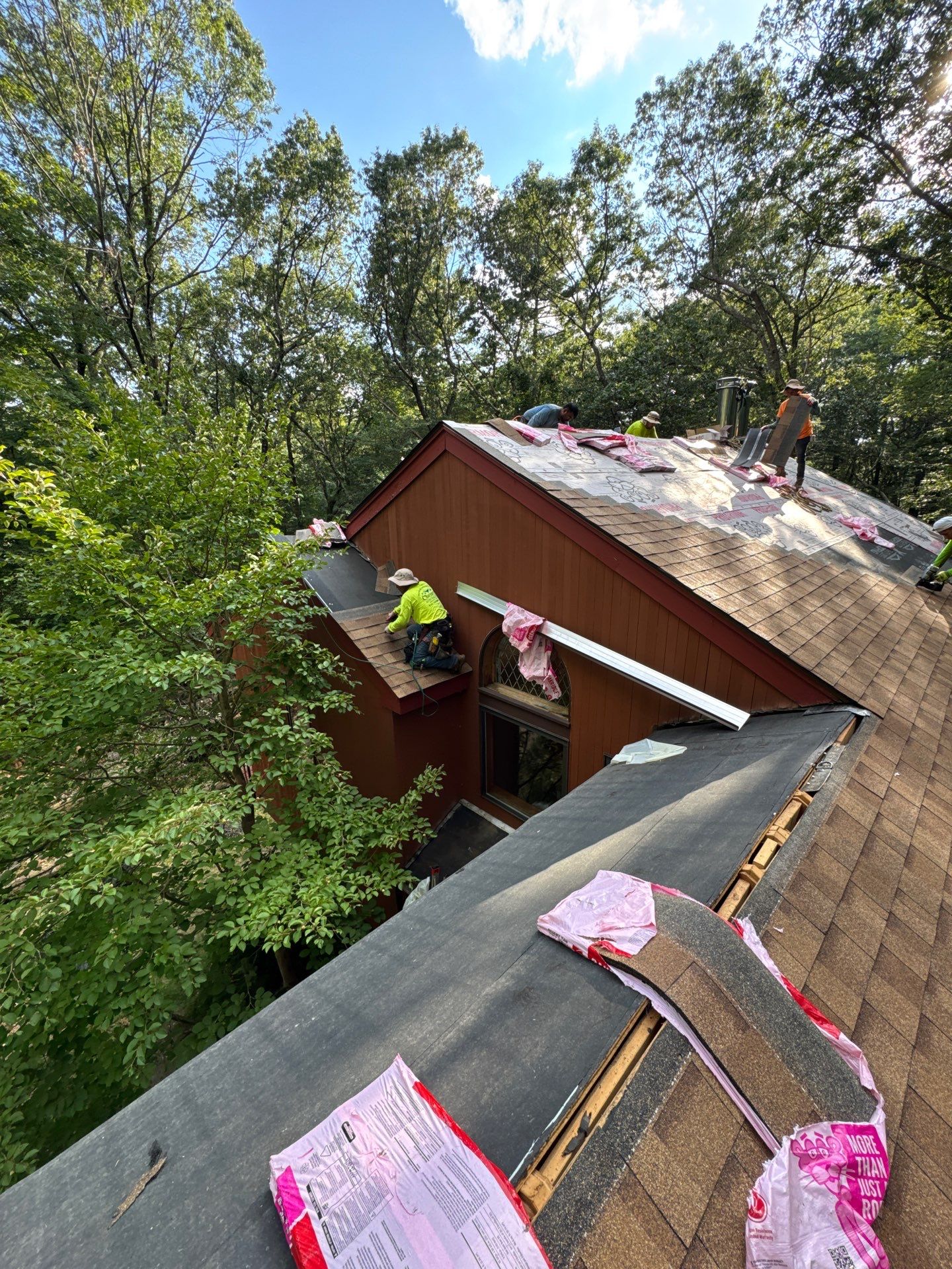 Roof Replacement & Skylight Installation in Bedford, MA by Mighty Dog Roofing of Greater Middlesex County