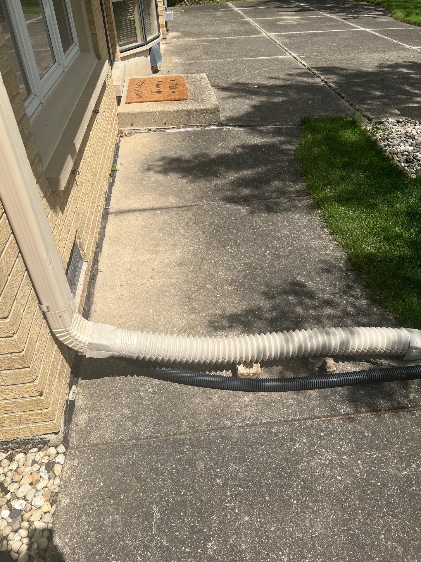 concrete patio power washing  by Northern Power Washing LLC.