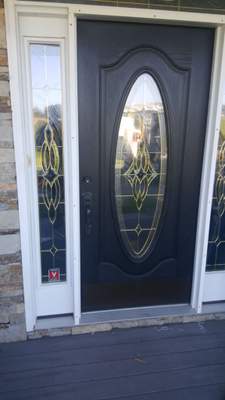 Door Installation using ProVia Storm Door