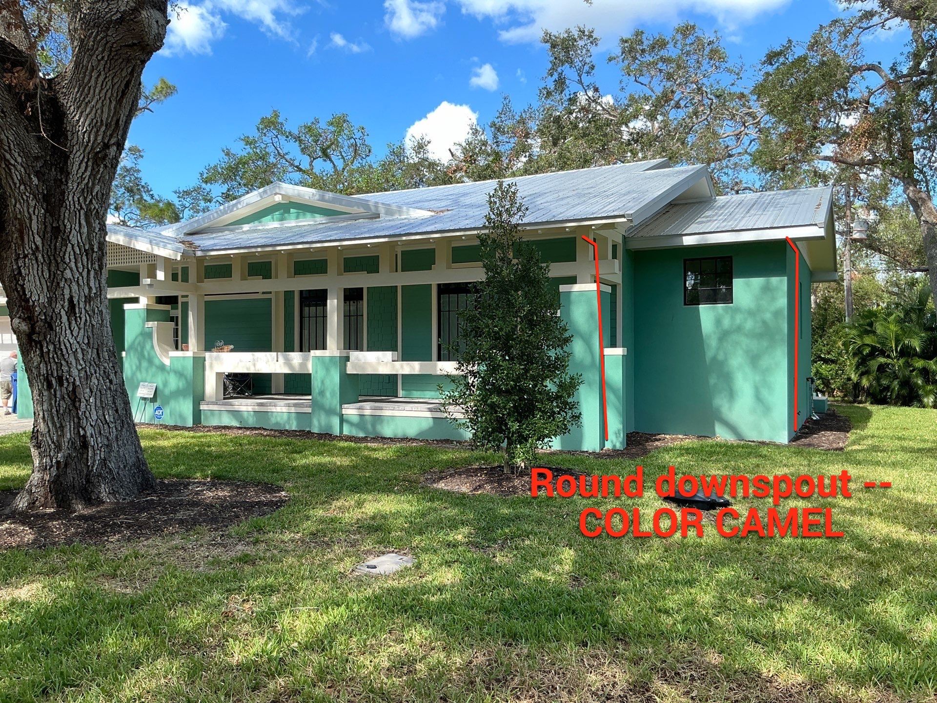 Modern Gutter Styles in Sarasota FL by Gutter Professors