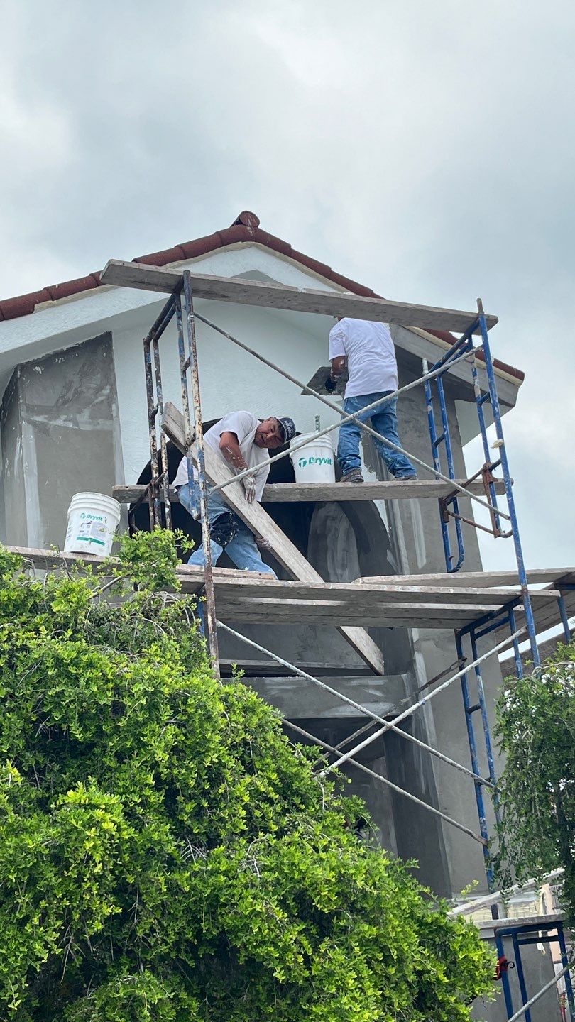 Waterfront Stucco Remastered by Bayfront Roofing and Construction