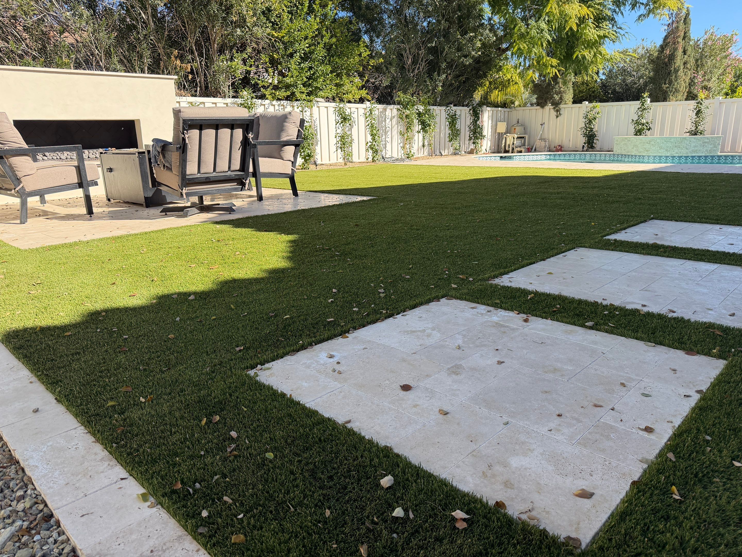 Pool & yard remodel by Modern Pools