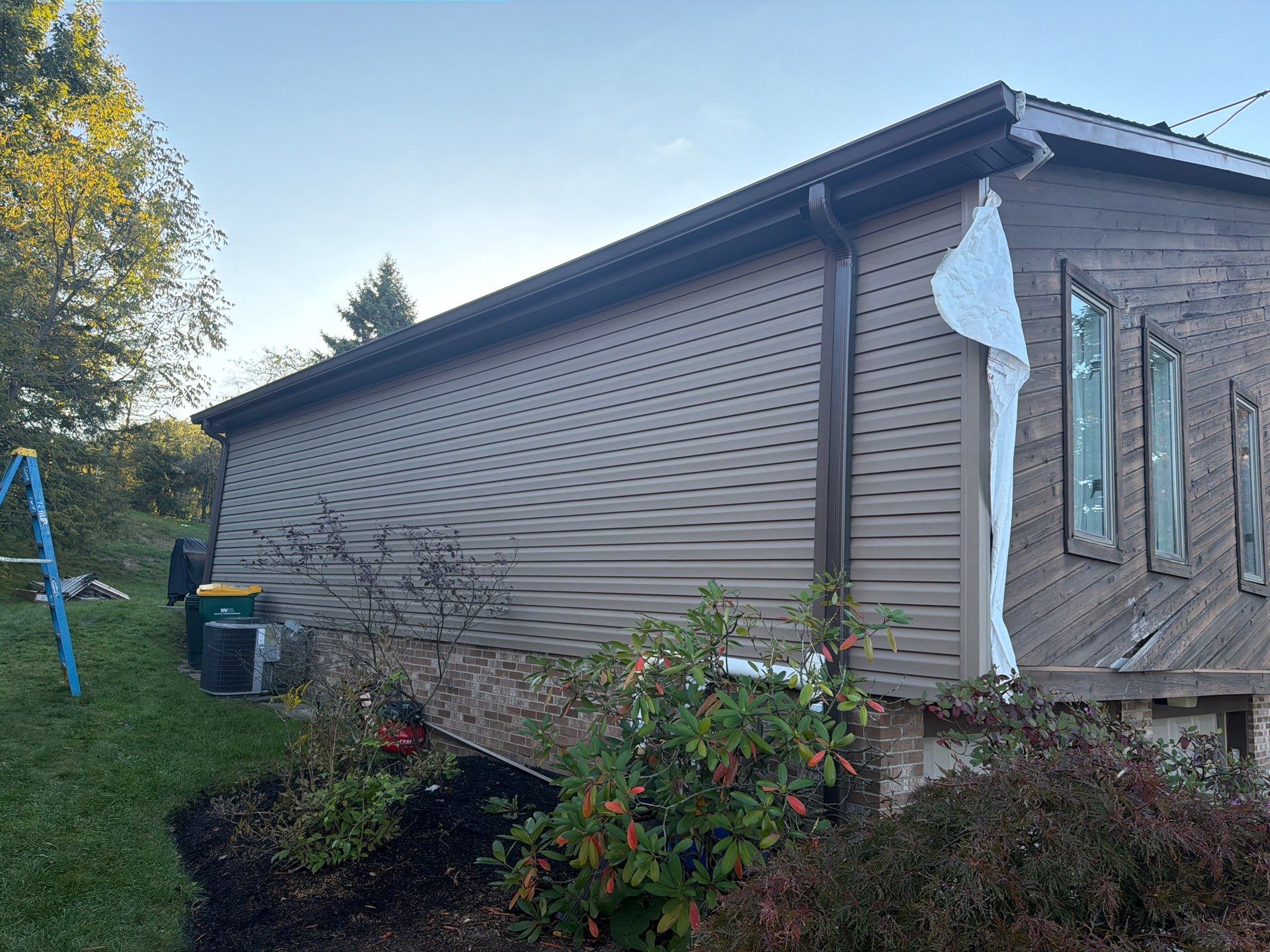 Ovation Board and Batten in Rugged Canyon Home Renovation by Ideal Siding Pittsburgh