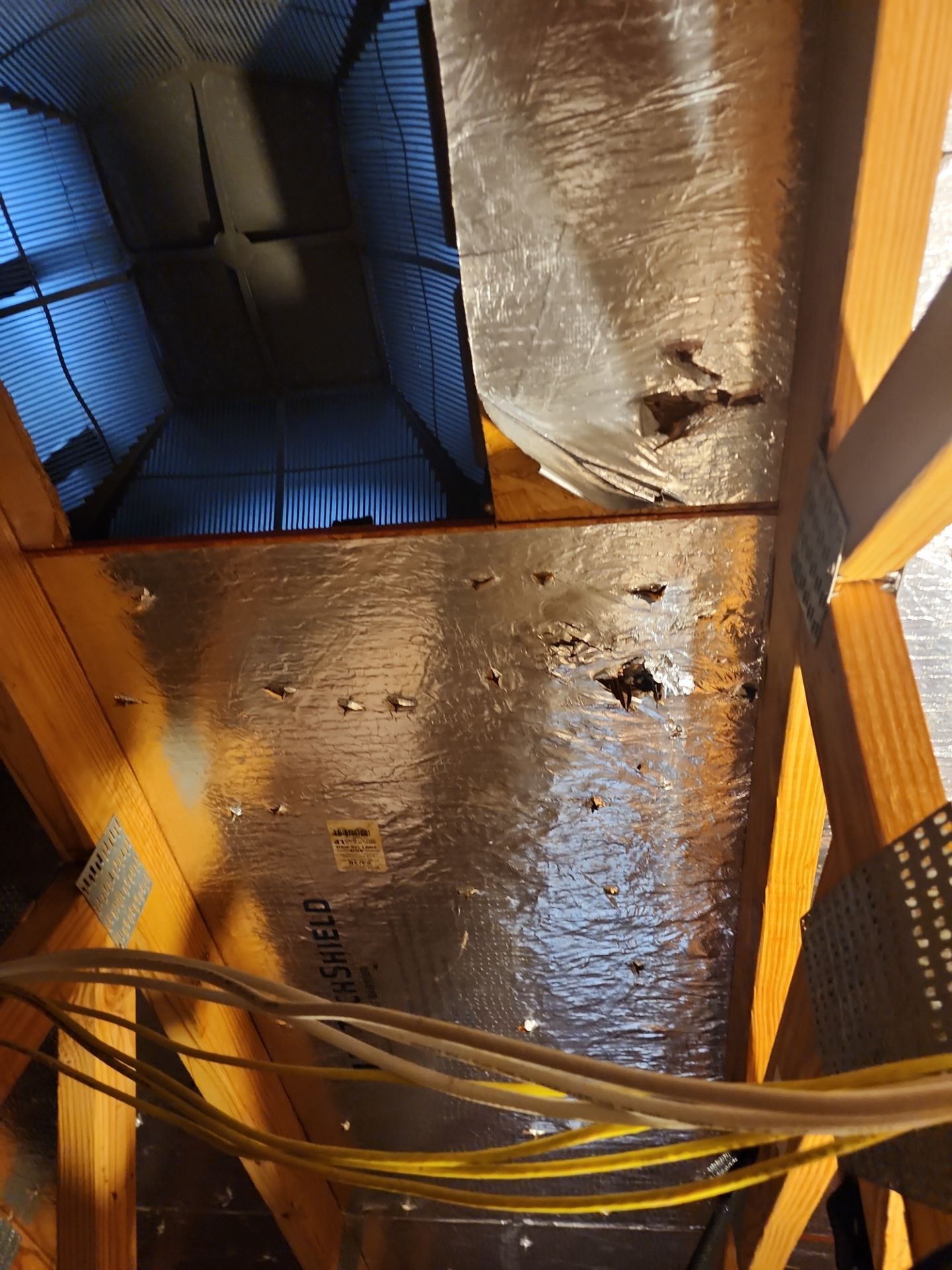 Hail Damage using Owen's Corning Duration (Lifetime) Shingles by Roof Repair Company