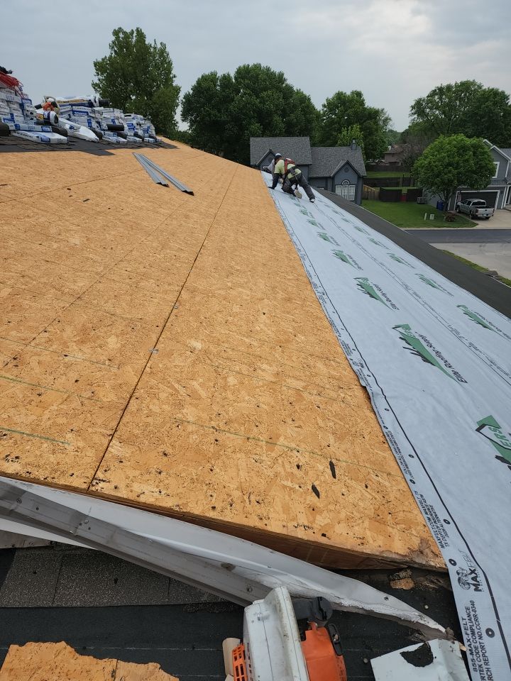 Multifamliy Complex ROOF REPLACEMNT with Ventilation Upgrades using Malarkey Vista Class III IR Shingles by Gorilla Exteriors Contracting, LLC