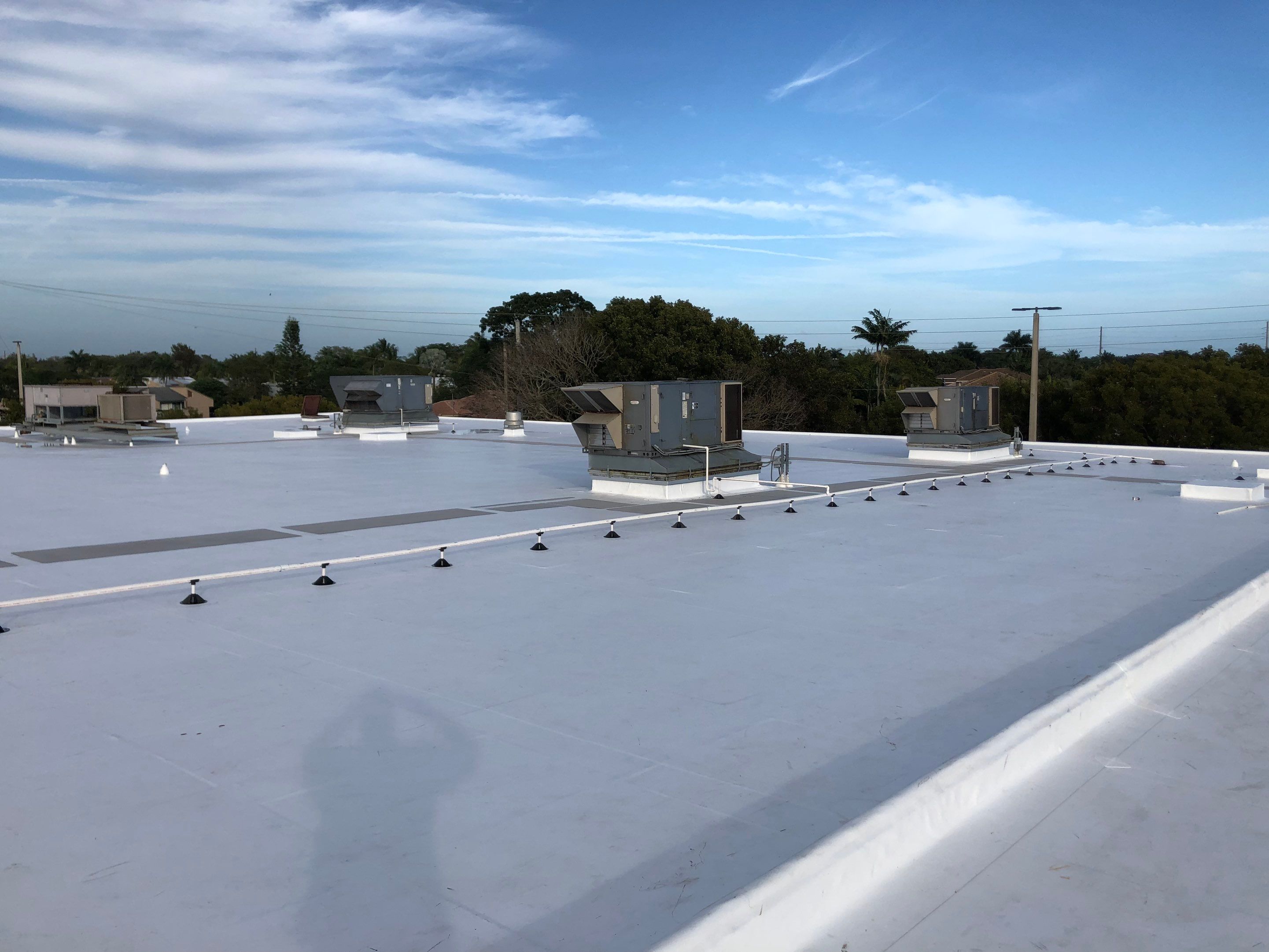 Commercial Re-Roof using GAF TPO by First Due Roofing