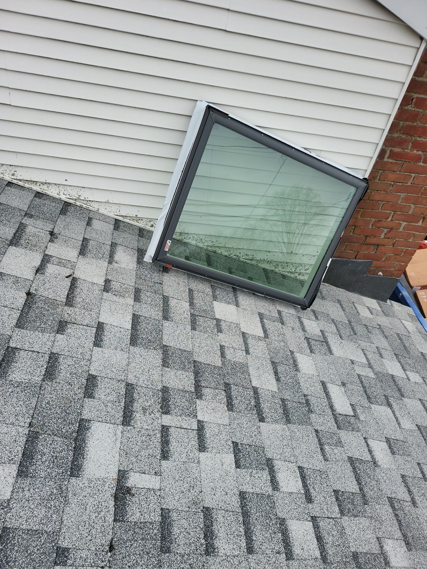 Residential Roofing Installation using Owens Corning TruDefinition Duration Sierra Gray by A Plus Exterior