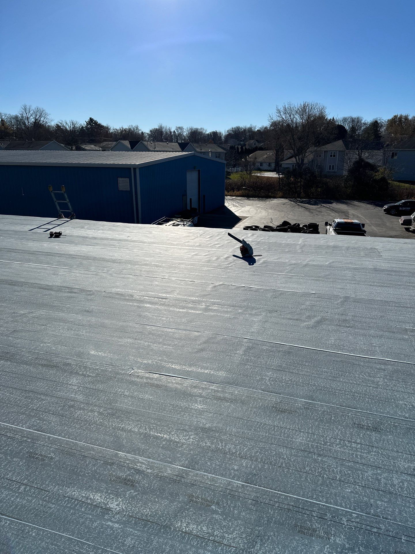 Commercial Roofing using Certainteed Flintastic Self Adhered by Stendahl Services